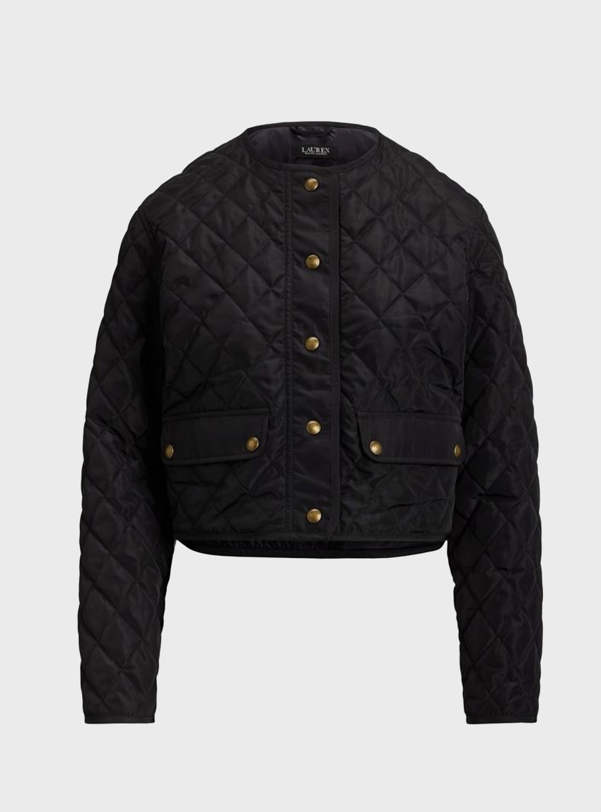 LAUREN Ralph Lauren Quilted Jacket - Black