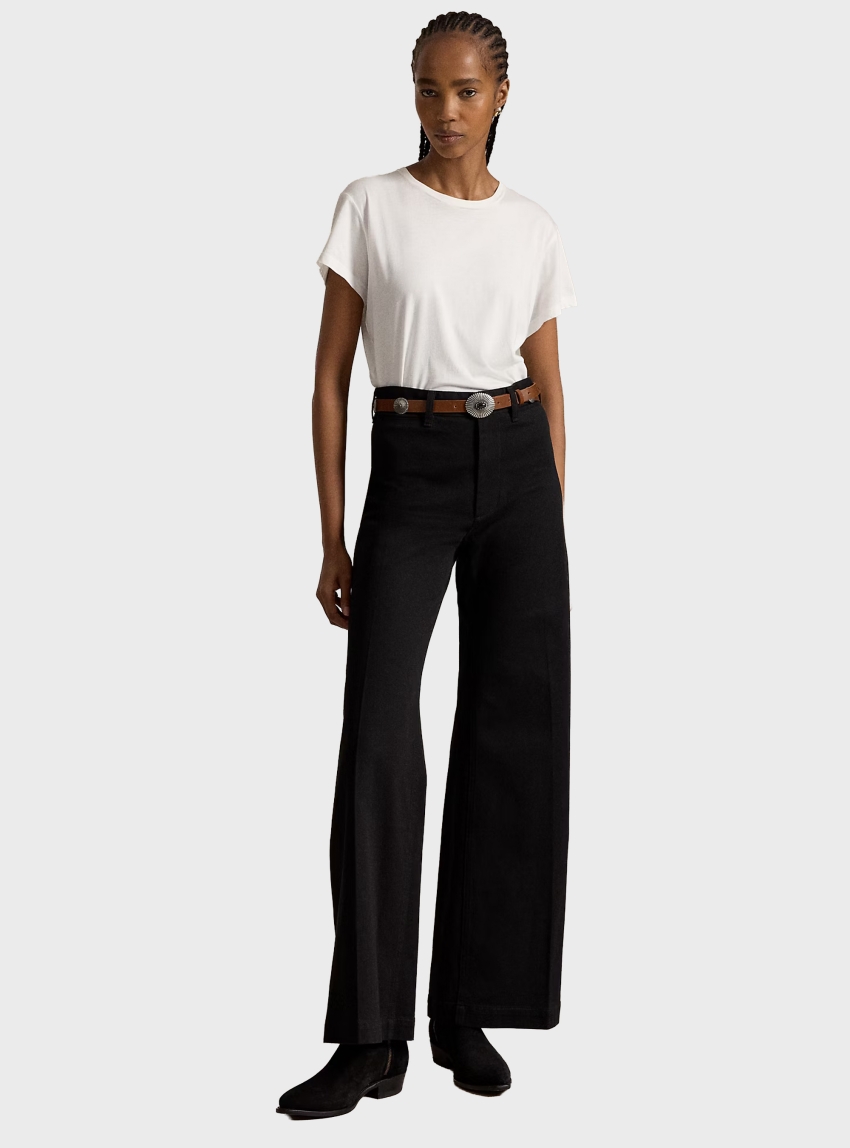 Polo Ralph Lauren Beaton Stretch-Cotton Trousers - Black