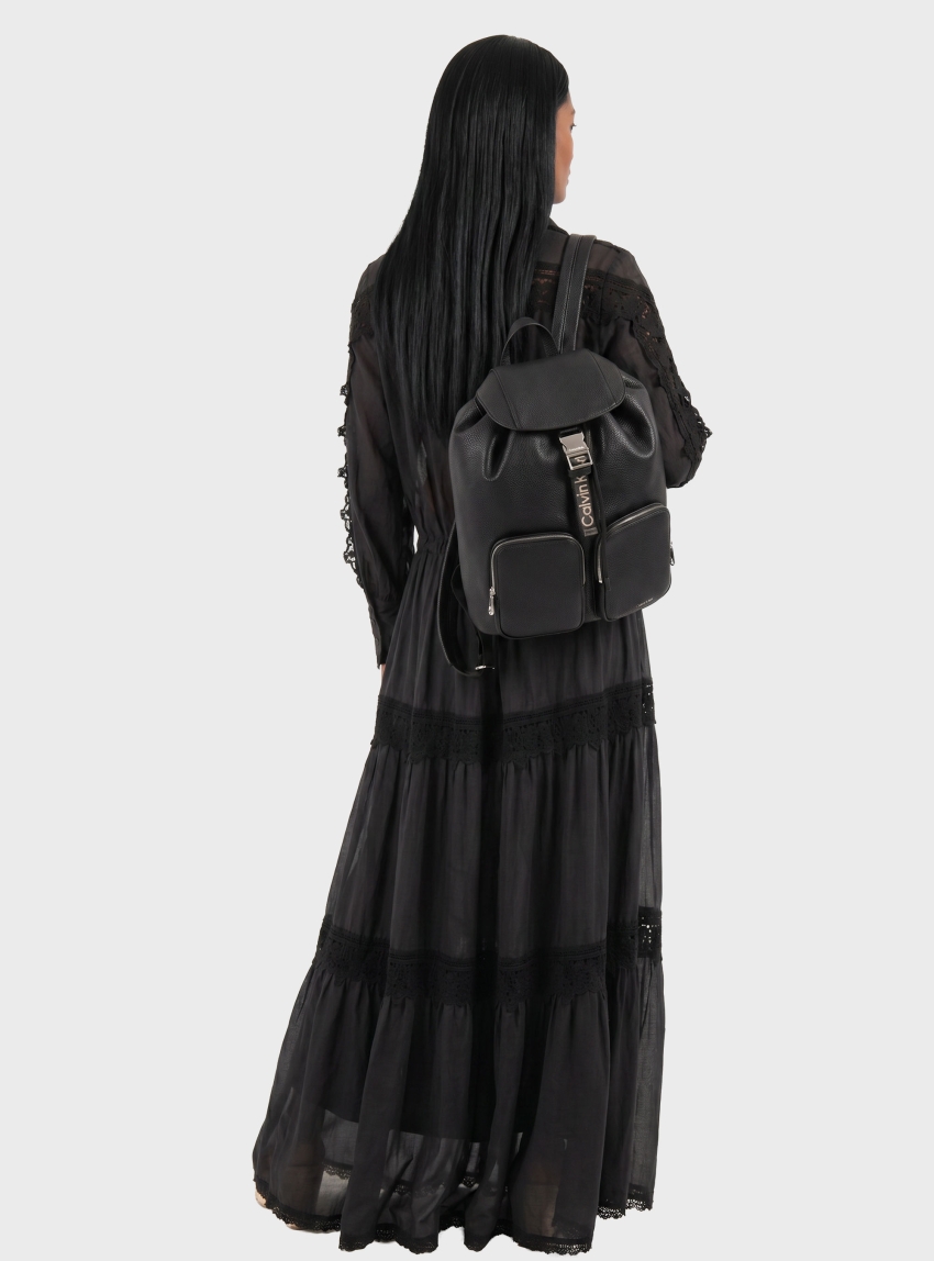 Calvin Klein  Webbing Strap Backapck - Black