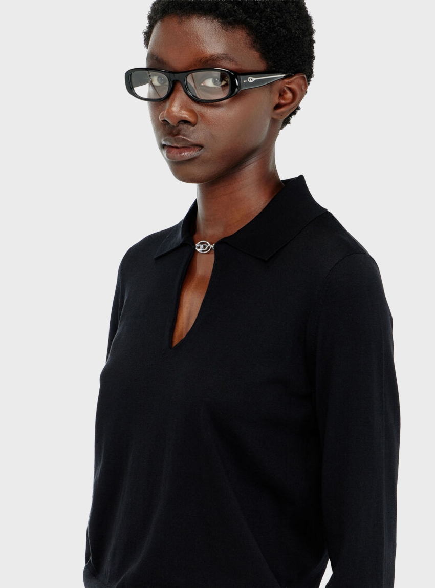 Diesel M-Lilli Top - Black & White