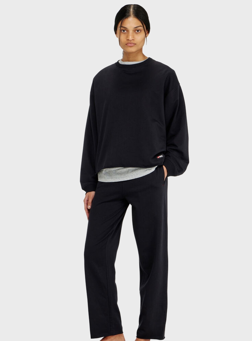 Diesel Patricia-D-Core Sweatshirt - Black & White