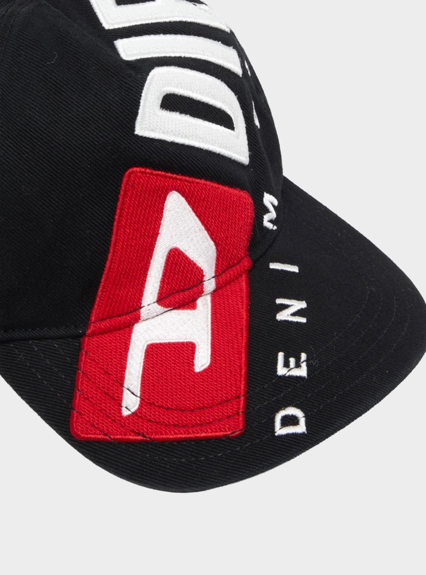 Diesel C-Div Cap - Black & White