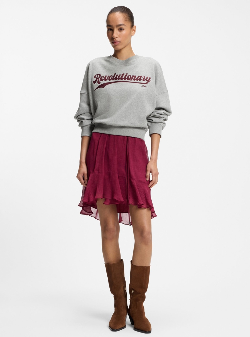 BOSS Sweatshirt C_Ever_5 - Grey Melange