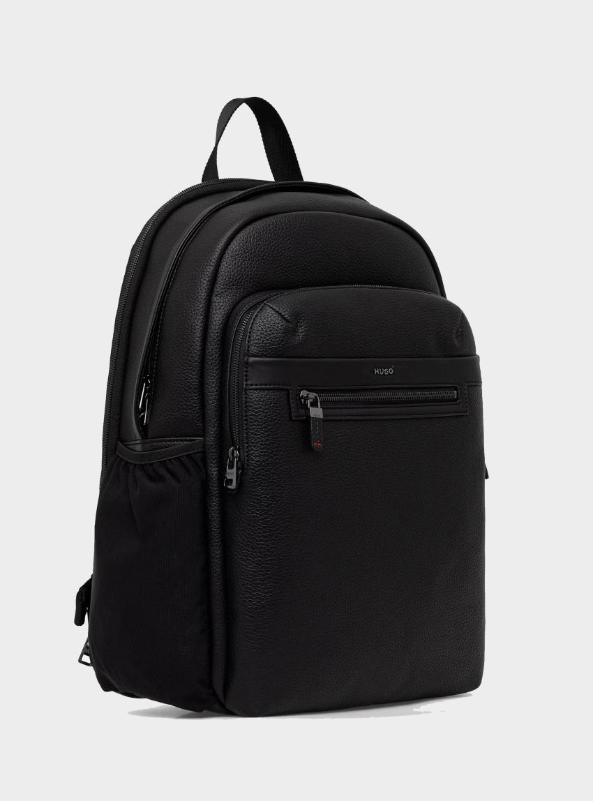 HUGO Backpack HUKE_Backpack - Jet Black