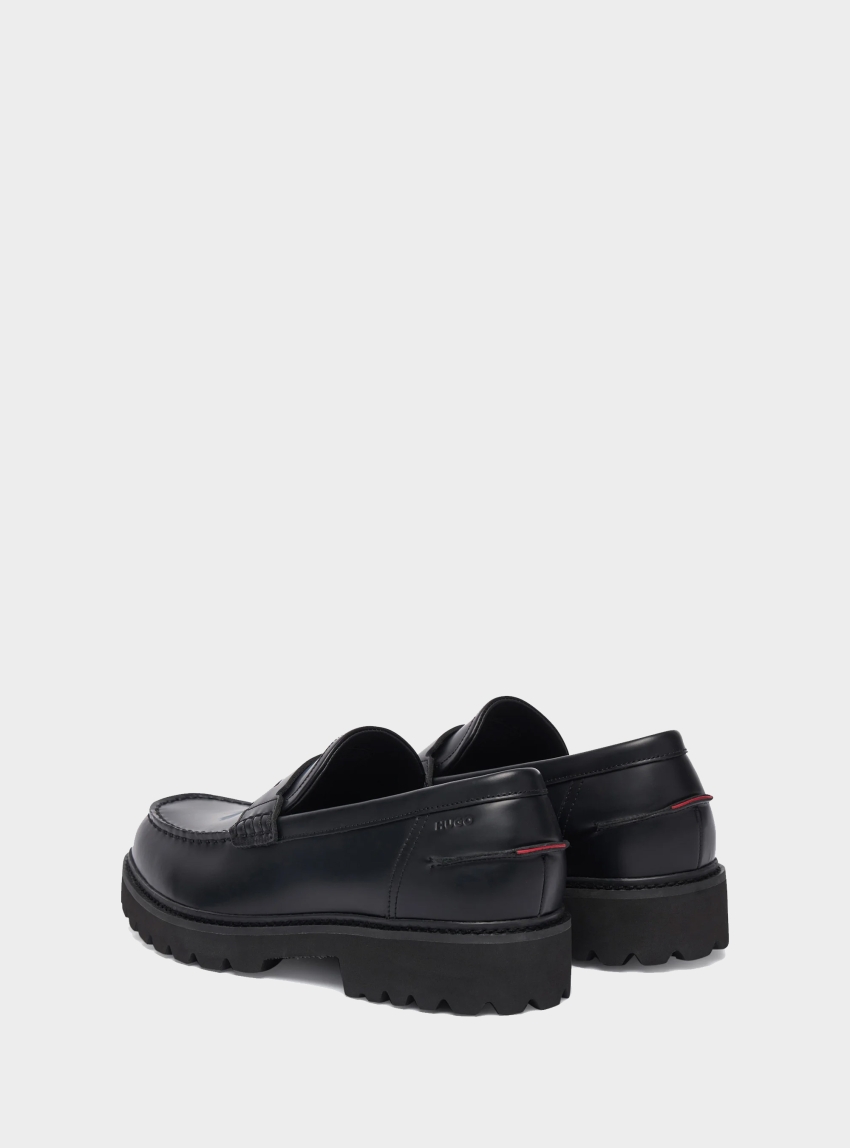 HUGO Chunky Loafers Draven_loaf_bo_BP - Black