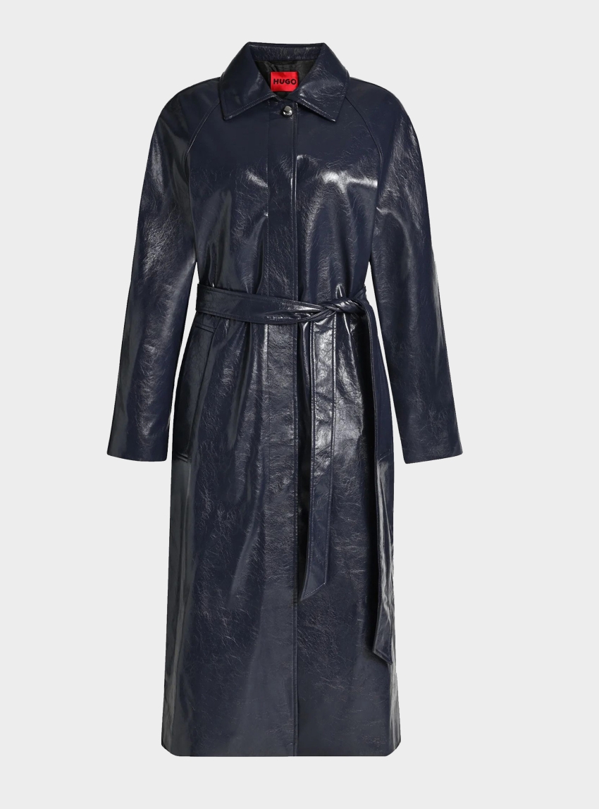 HUGO Trenchcoat Marede-1 - Blue