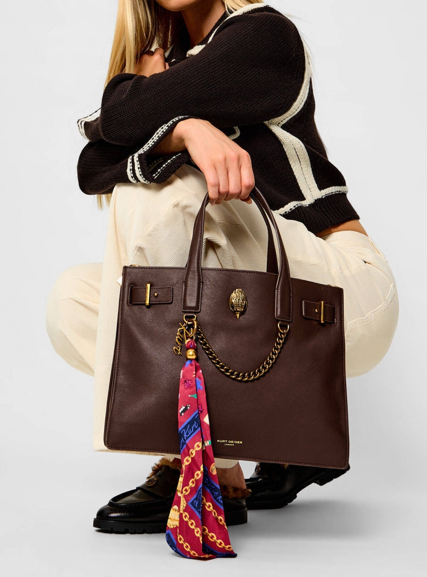 Kurt Geiger Sloane Tote Bag - Brown