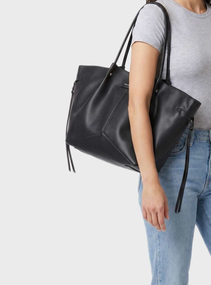 Karl Lagerfeld K/Pierced Medium Tote Bag - Black