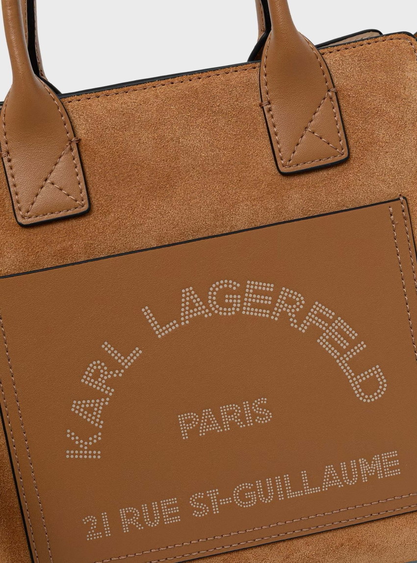 Karl Lagerfeld K/Daily Small Handbag - Camel