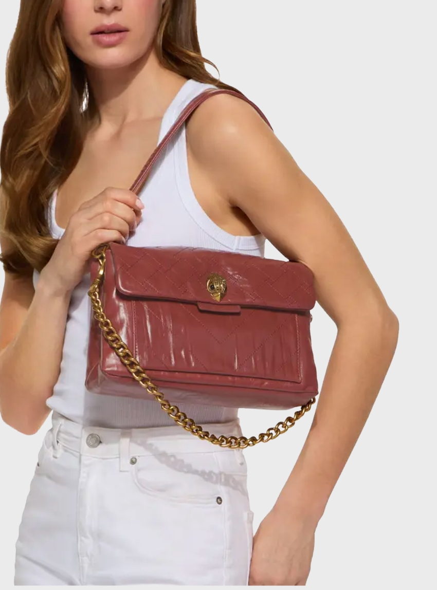 Kurt Geiger Celia Shoulder Bag - Bordeaux
