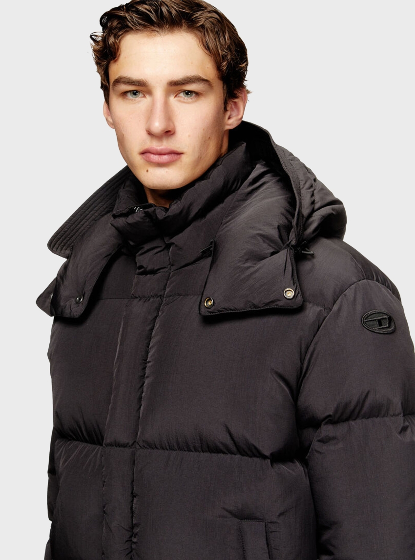 Diesel W-Rolfys-Wrd Jacket - Black