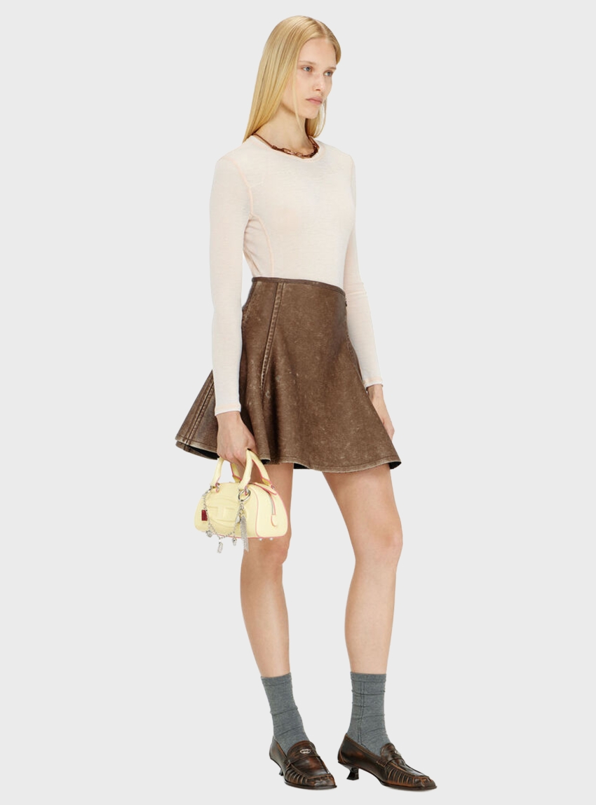 Diesel O-Erina Skirt - Rust Brown