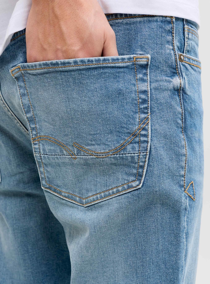 Jack & Jones Clark Vintage Cb 158 Jeans - Medium Aged Denim