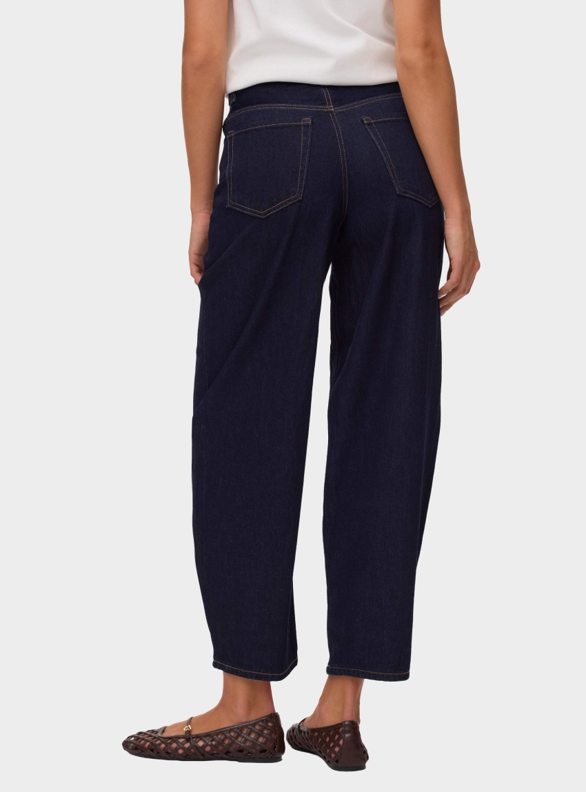 Vero Moda Billie High Rise Barrel Ank Jeans Li3191 - Dark Aged Denim