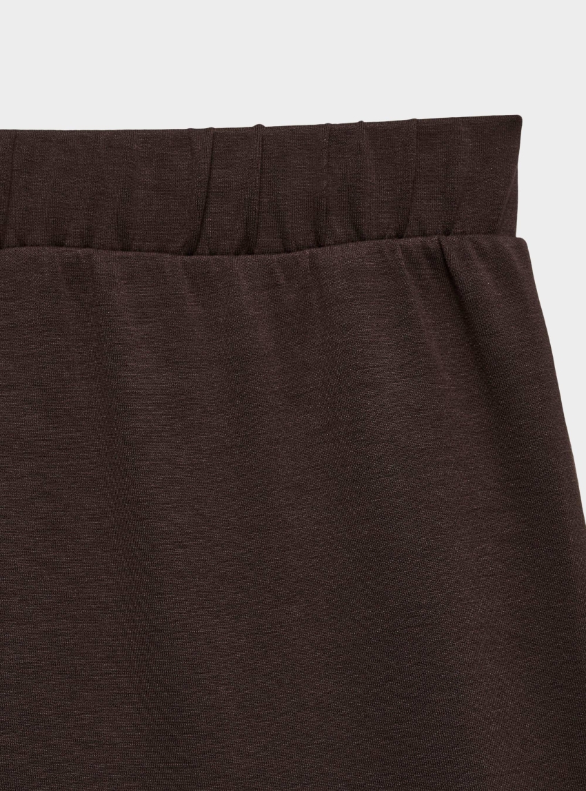 Vero Moda Hali High Waist Wide Pants - Dark Brown