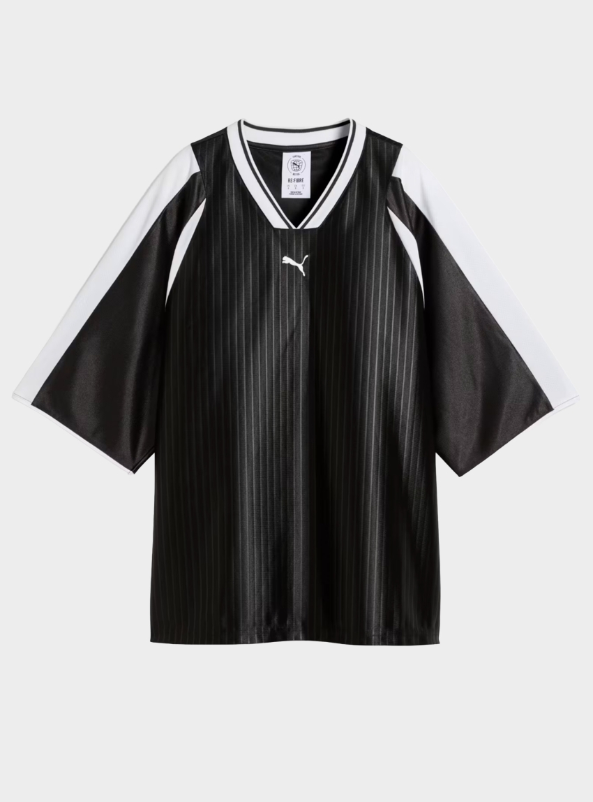 PUMA T7 Oversized Football Jersey - Black