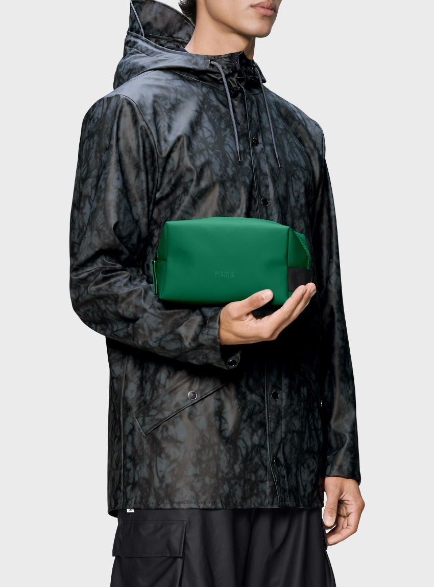 Rains Wash Bag Small - Green
