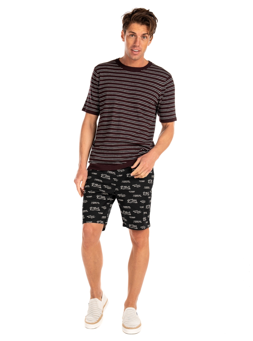 Scotch & Soda Chino Shorts-Black