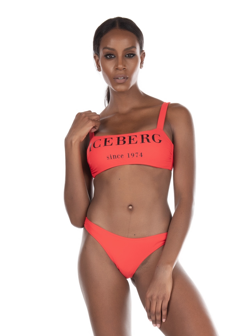 Iceberg Bikini Bottom-Red