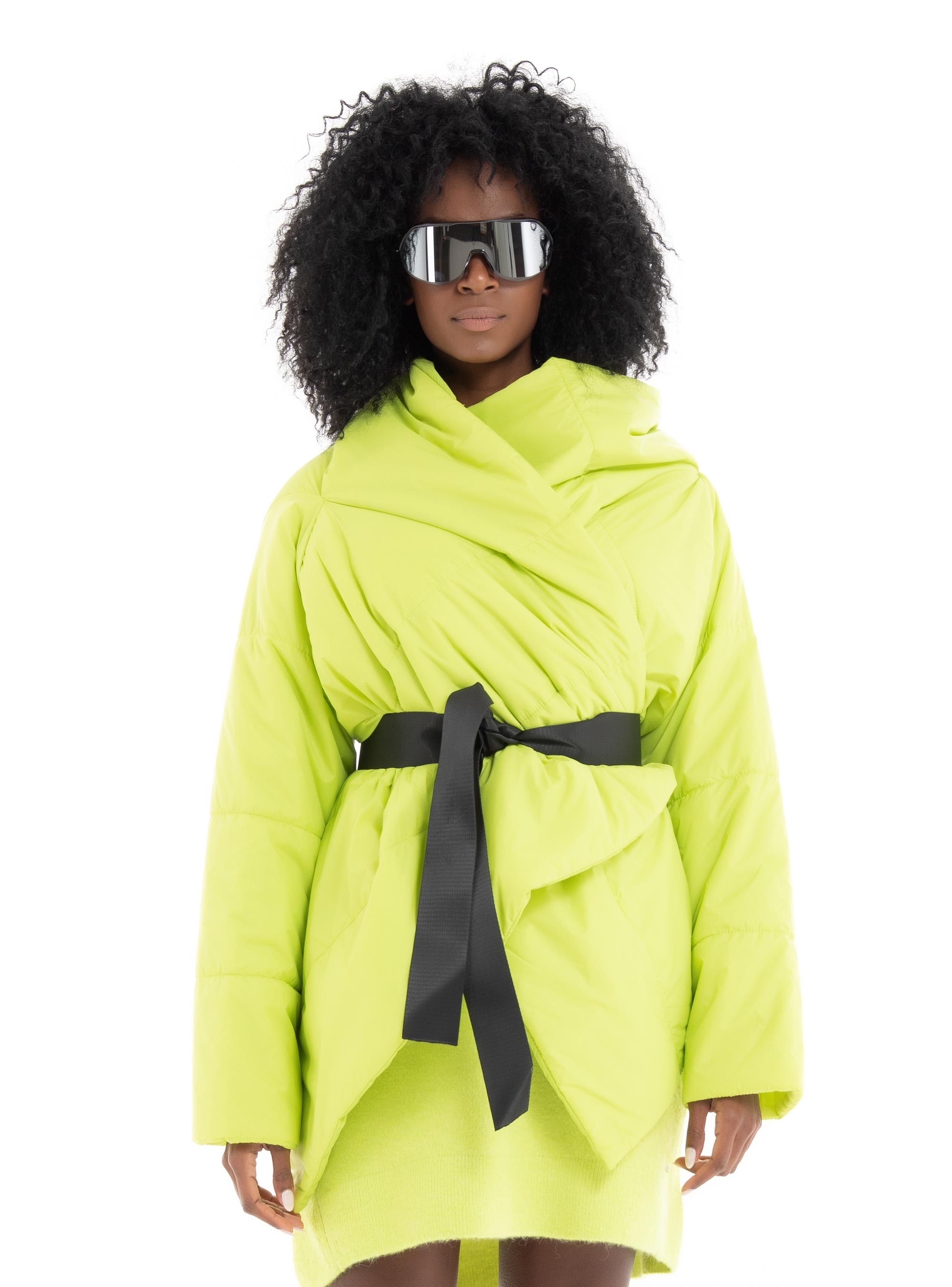 Efi D'angio Puffer Jacket - Lime