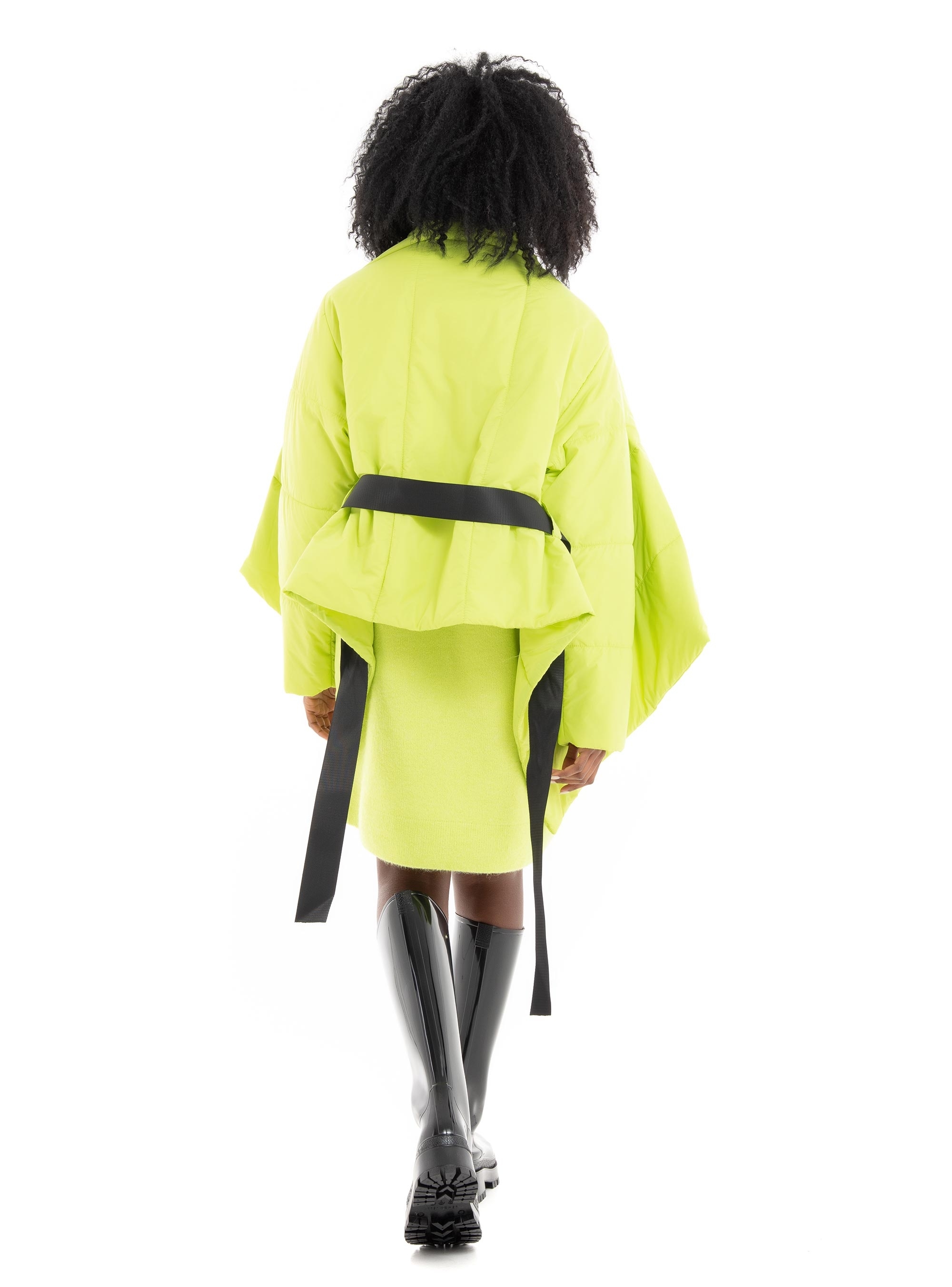 Efi D'angio Puffer Jacket - Lime