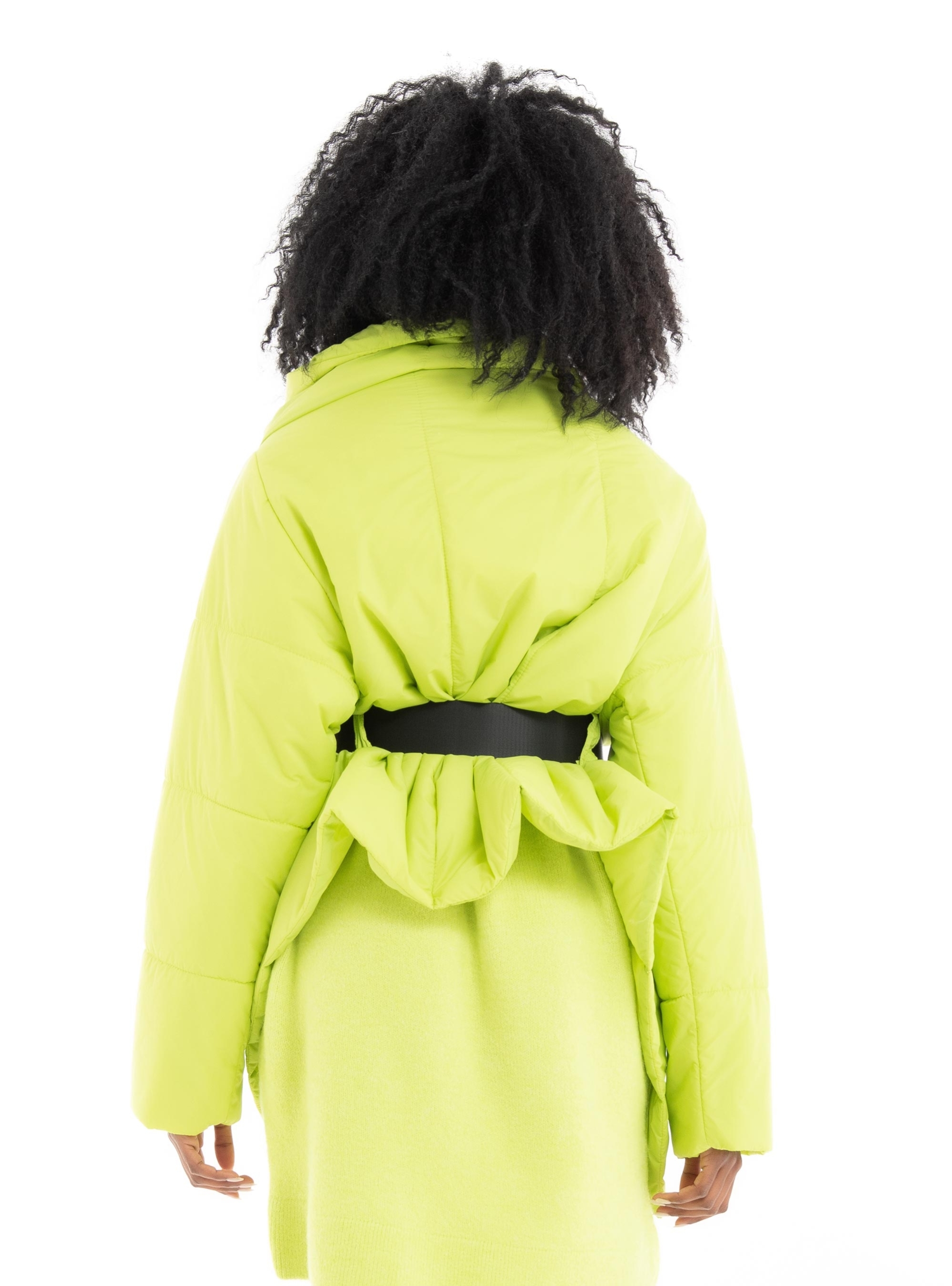 Efi D'angio Puffer Jacket - Lime