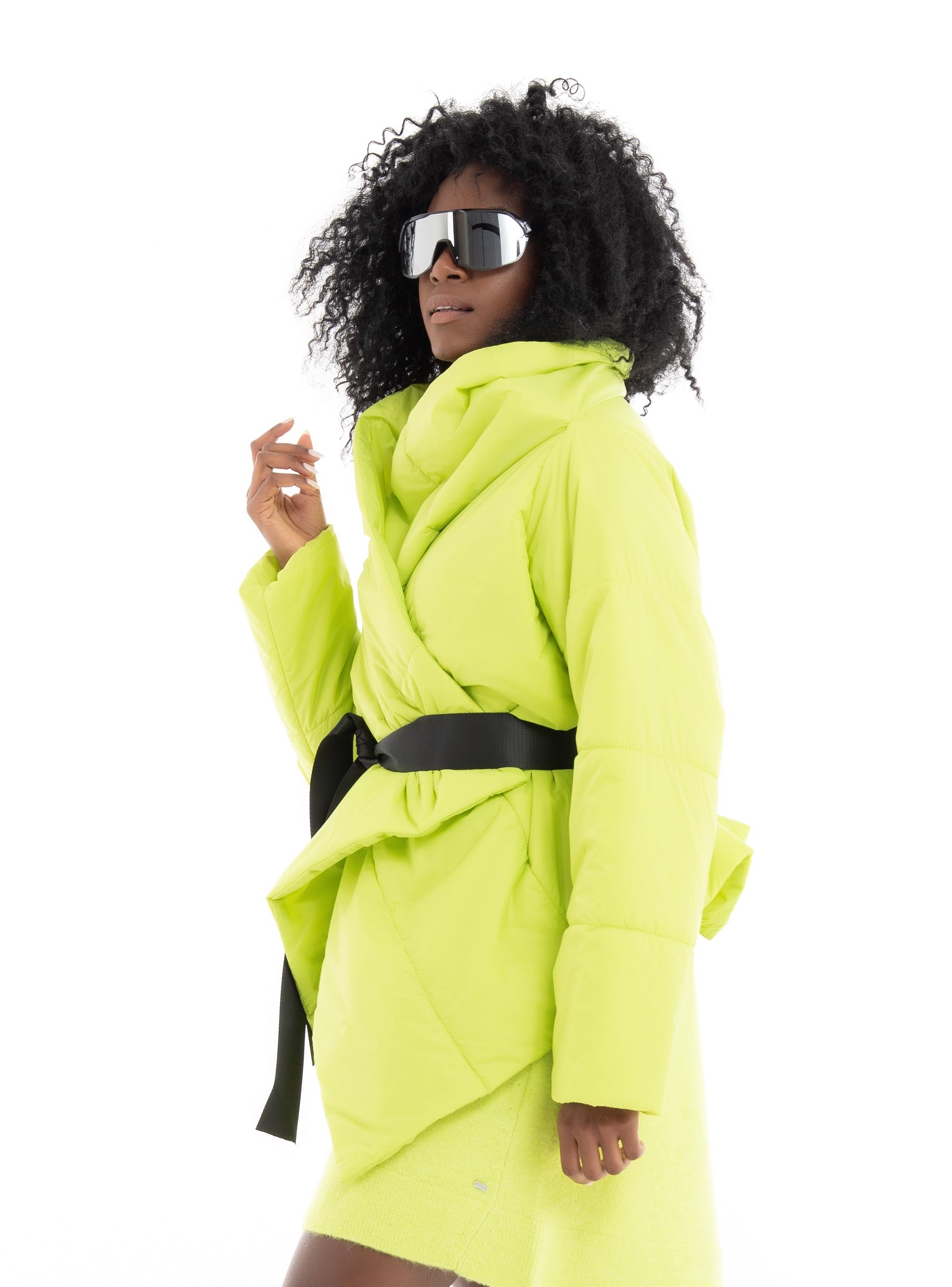 Efi D'angio Puffer Jacket - Lime