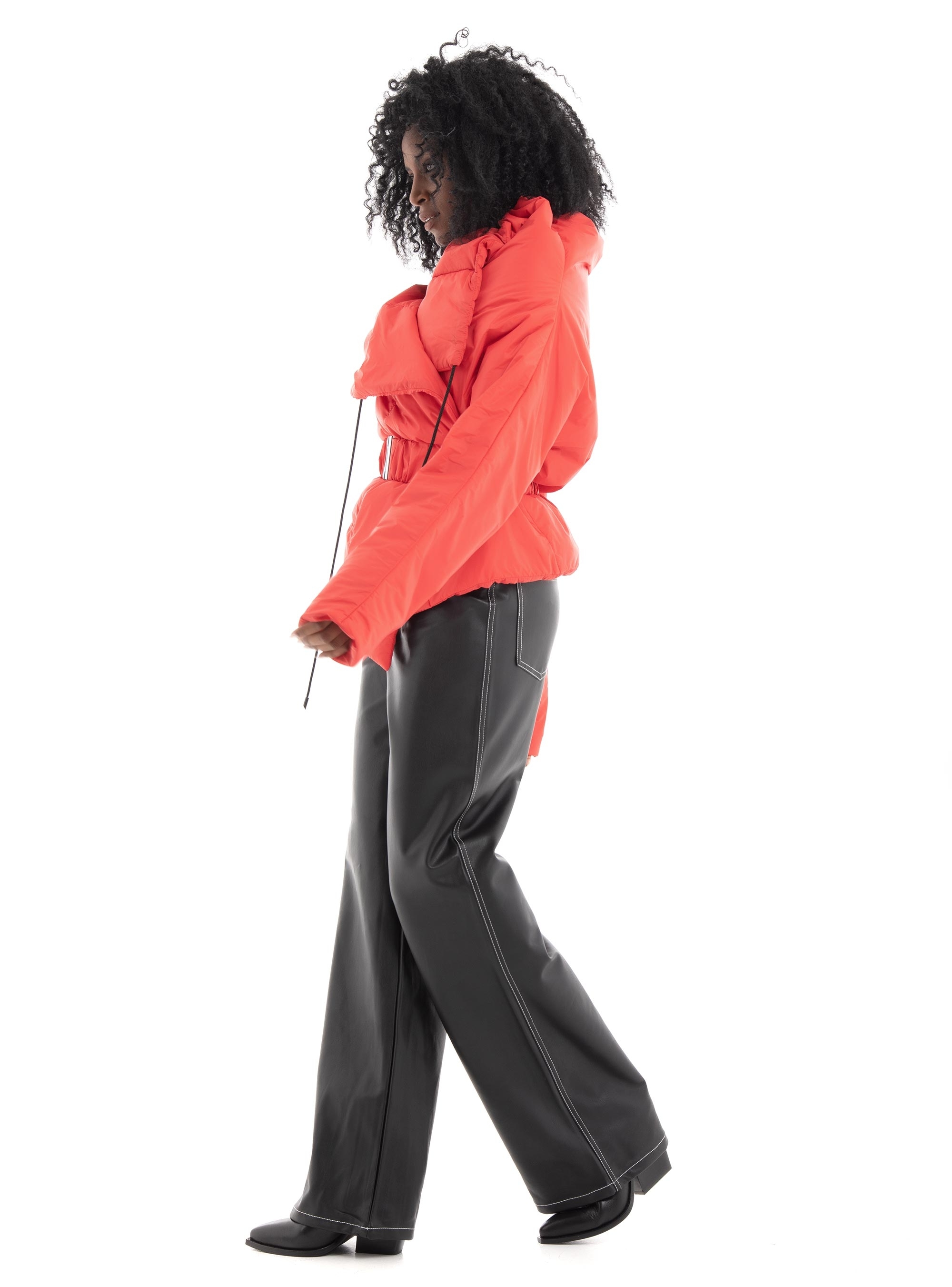 Efi D'angio Puffer Jacket - Red