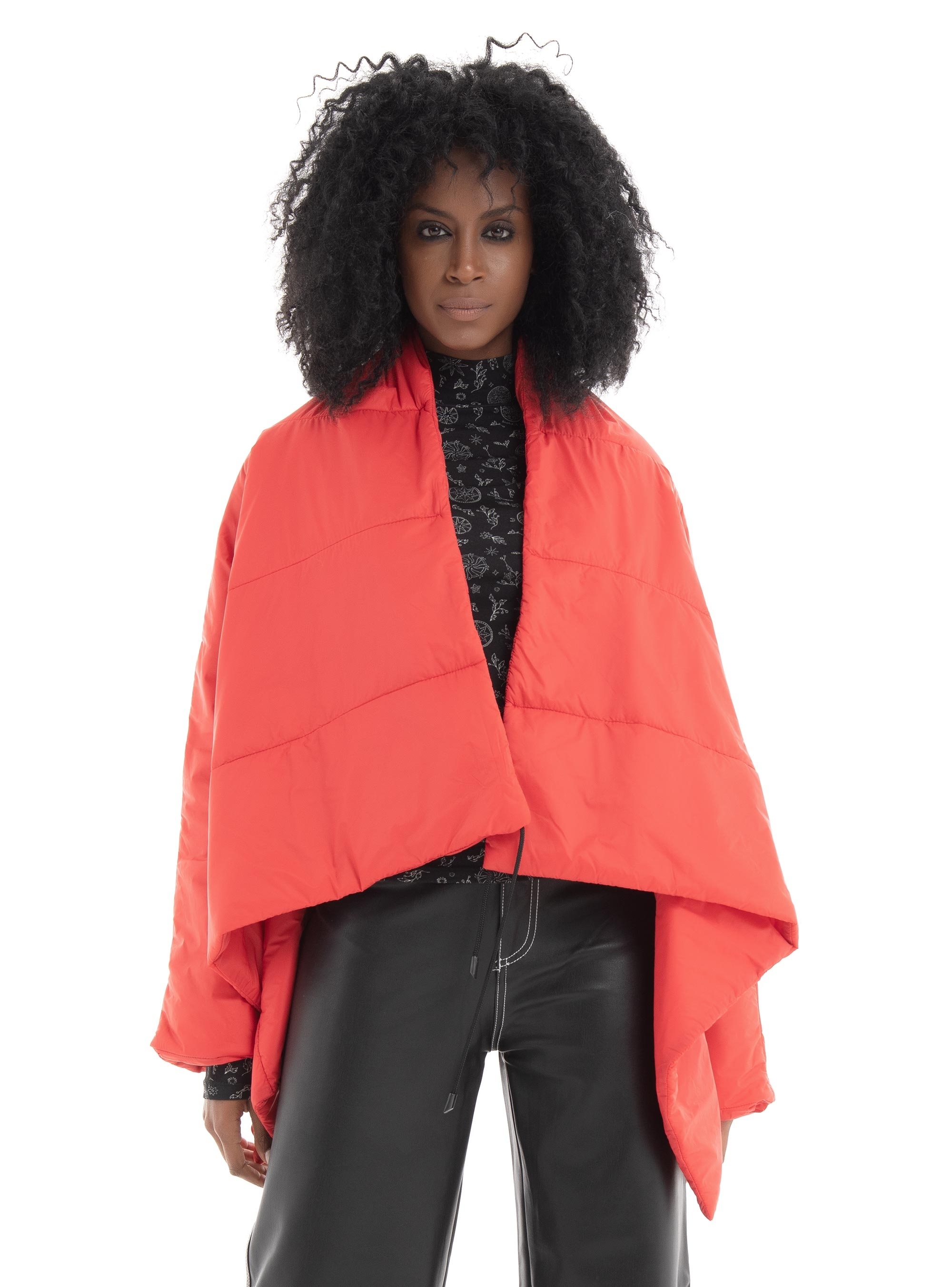 Efi D'angio Puffer Jacket - Red