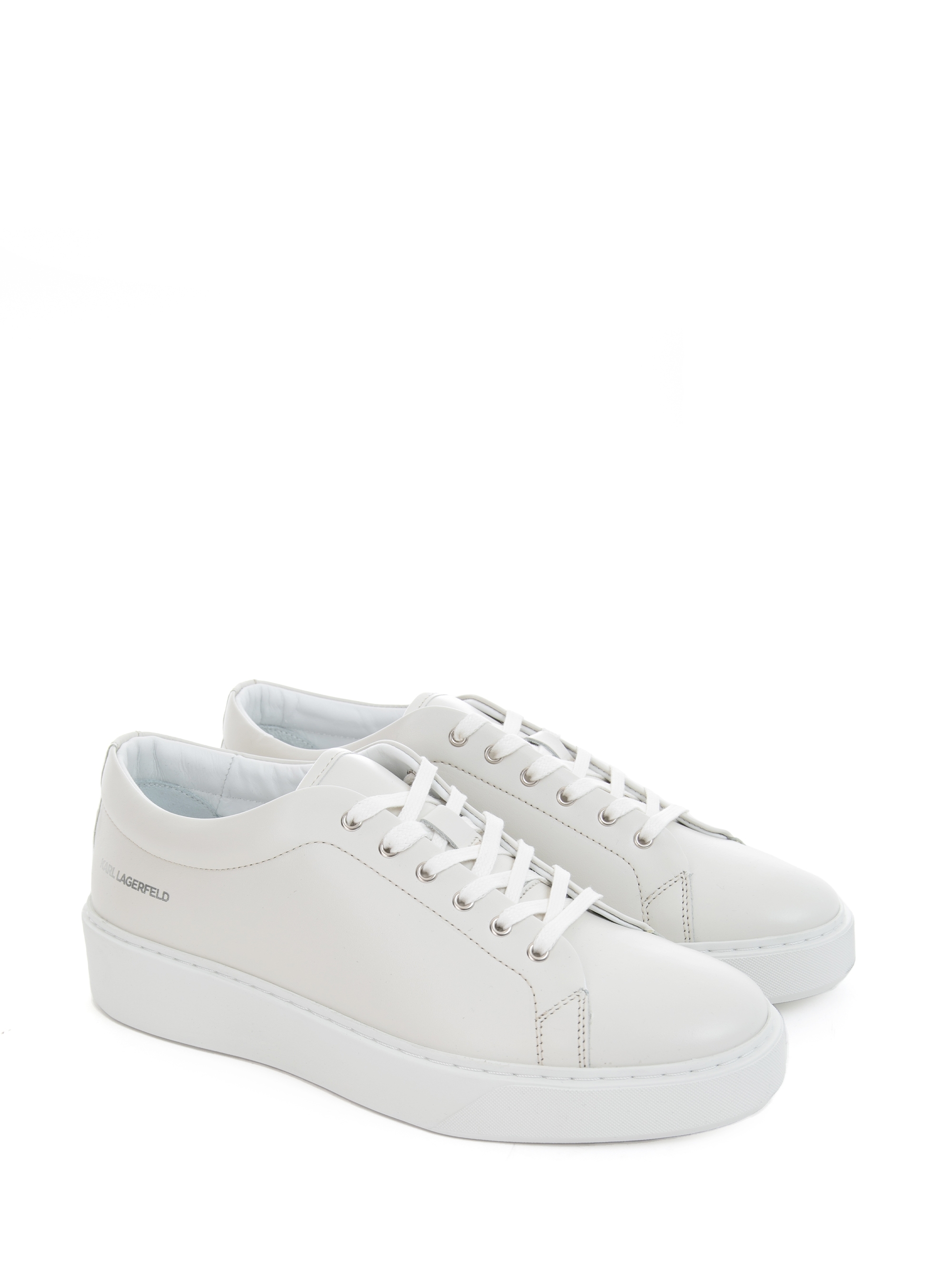 Karl Lagerfeld Lace Lo Sneakers - Off White