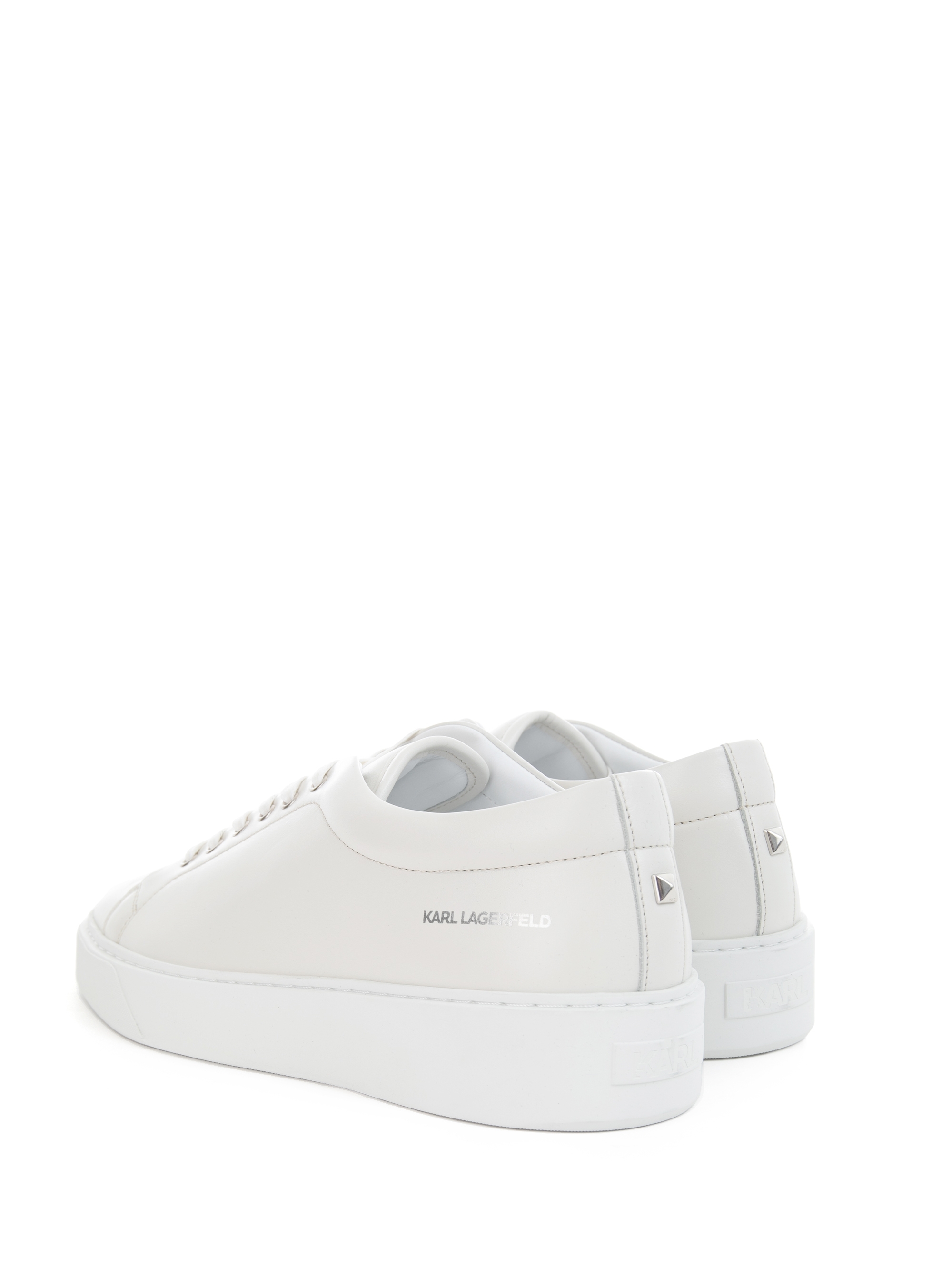 Karl Lagerfeld Lace Lo Sneakers - Off White
