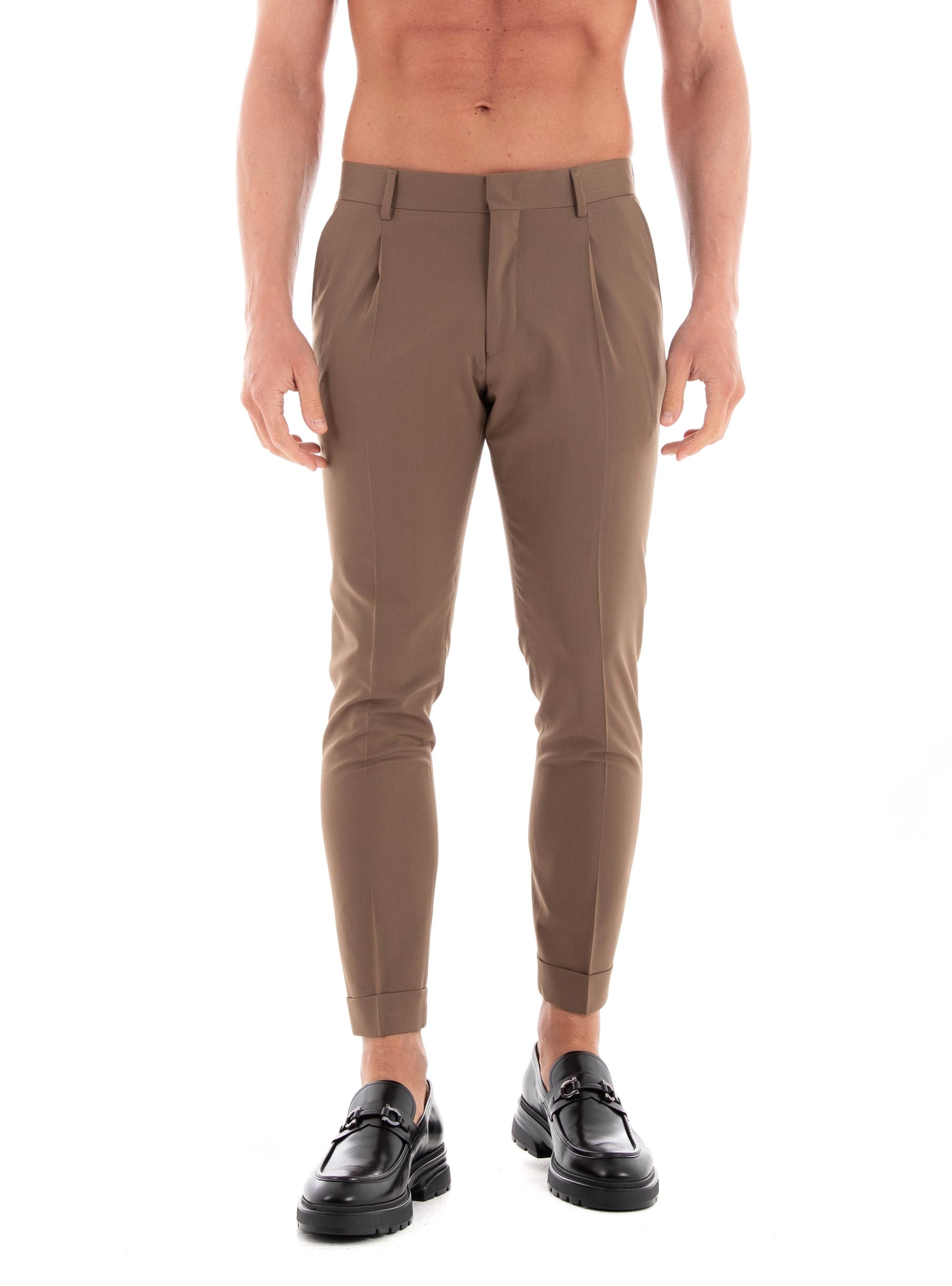 Be Able Ricky Regular Fit Pants - Rust Brown