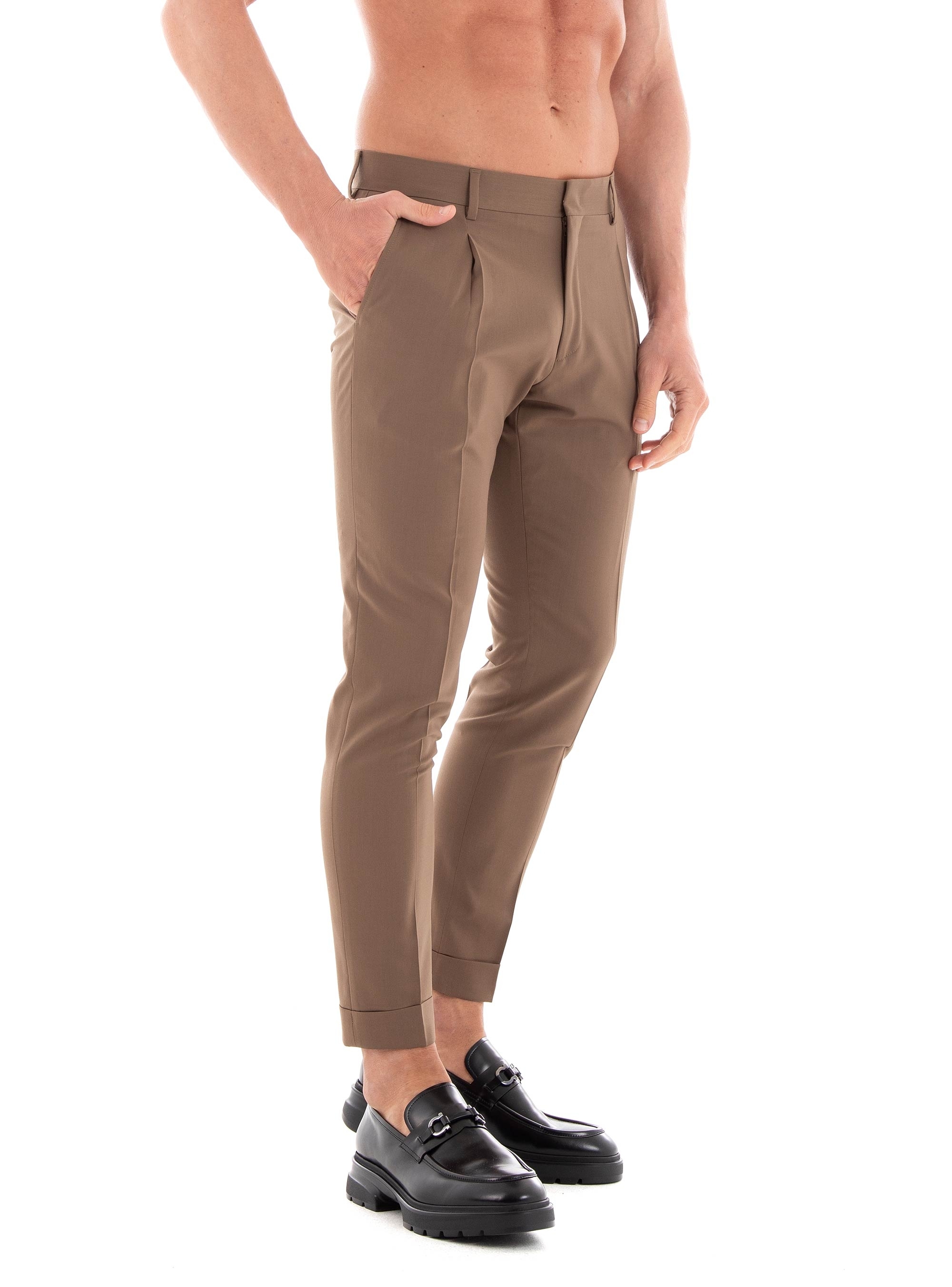 Be Able Ricky Regular Fit Pants - Rust Brown