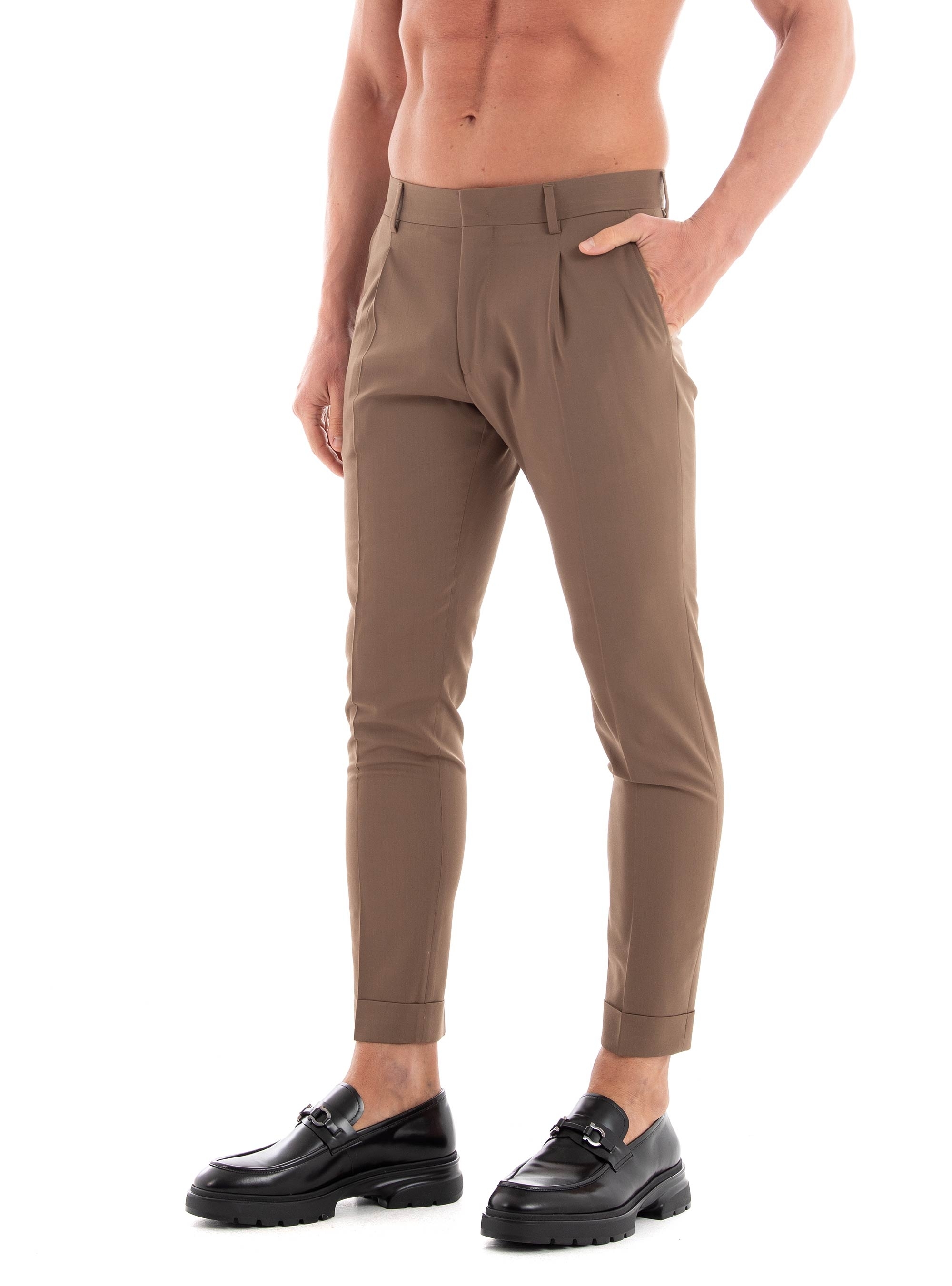 Be Able Ricky Regular Fit Pants - Rust Brown