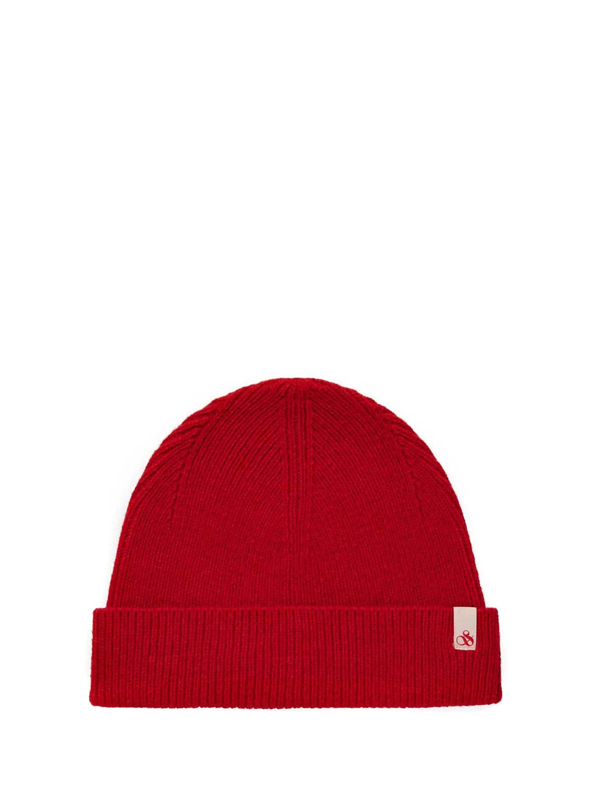 Scotch & Soda Knit Beanie - Red
