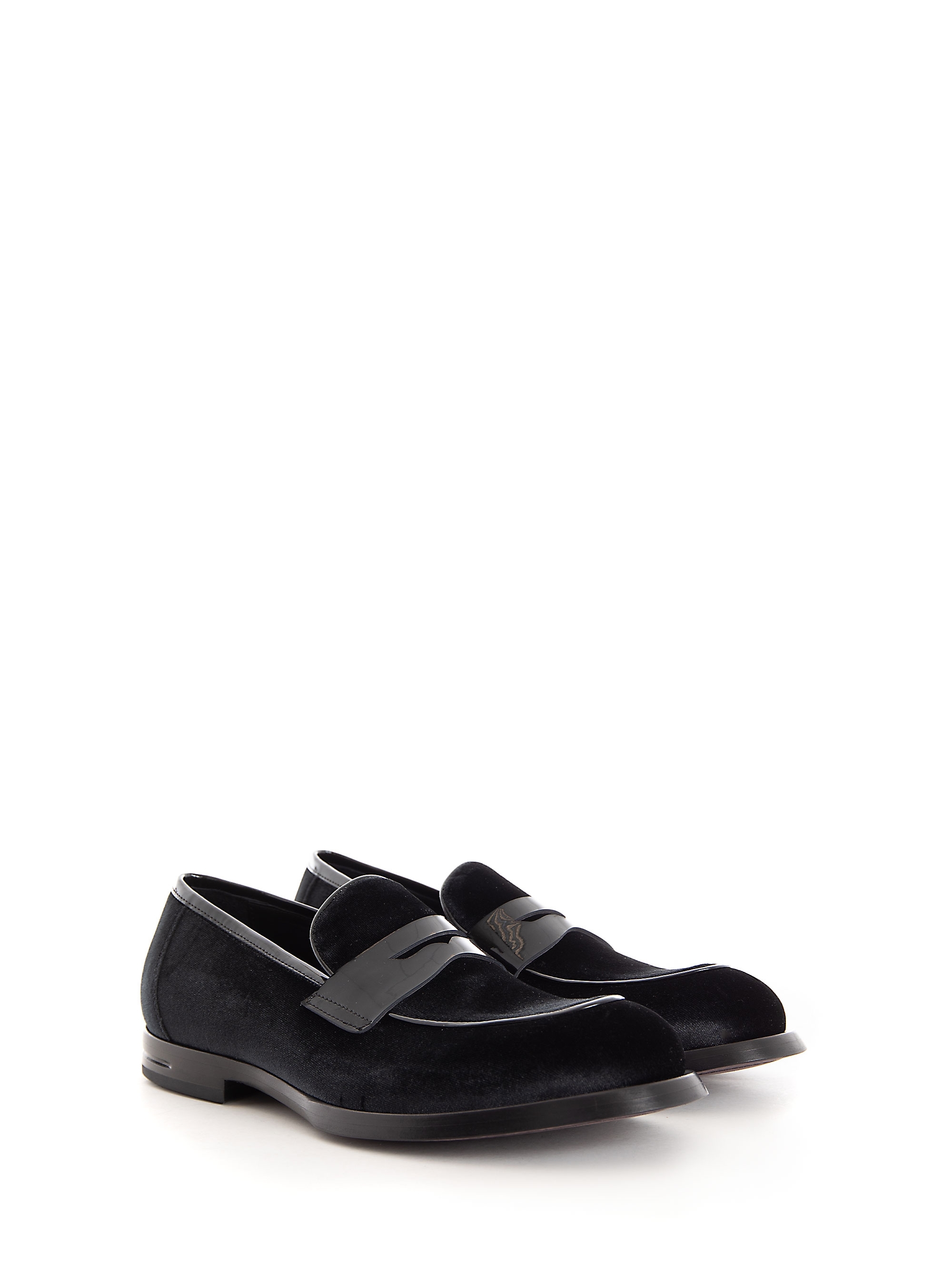 Per La Moda Loafers - Black