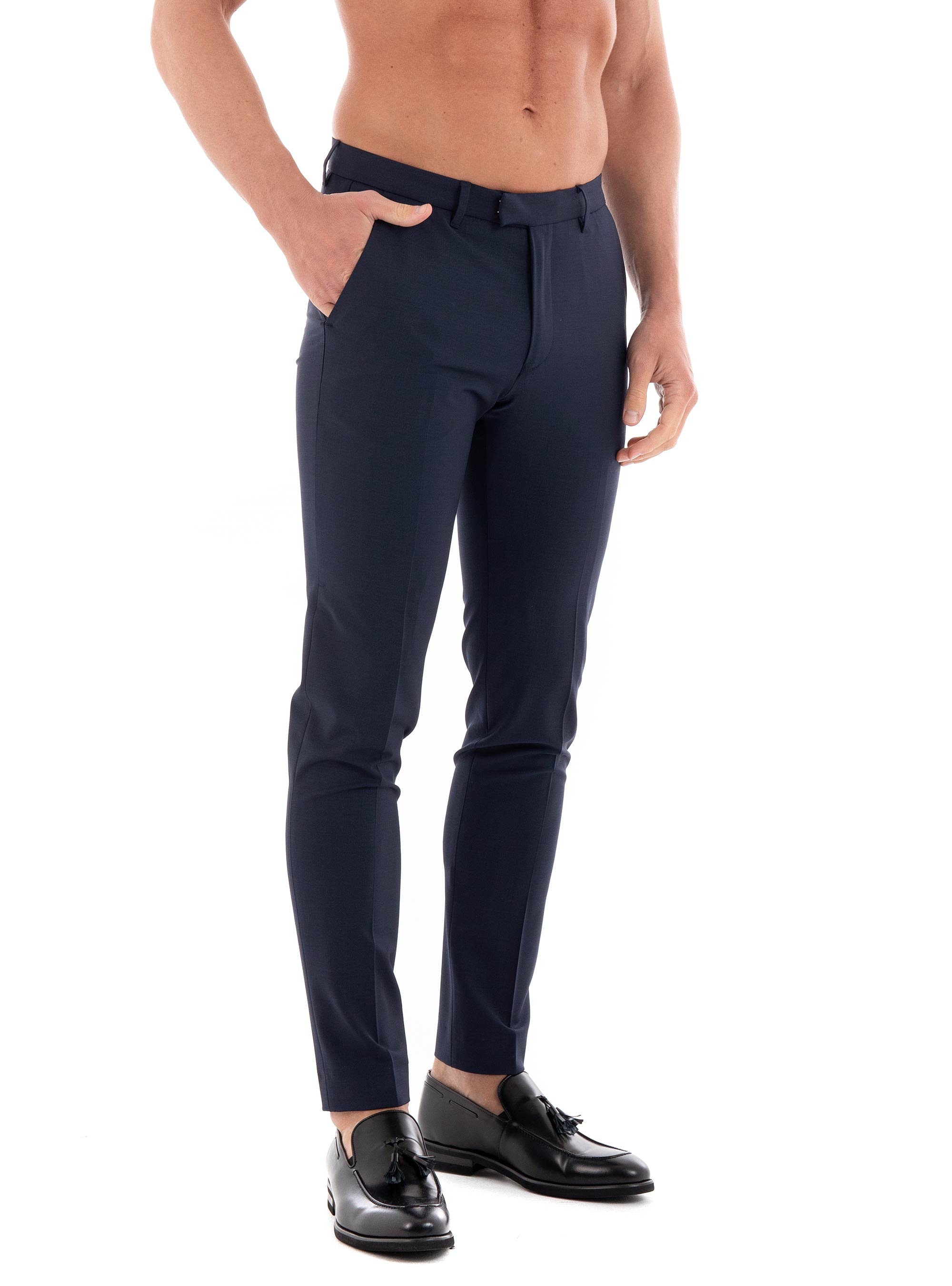 Drykorn Tailored Fit Pants - Blue