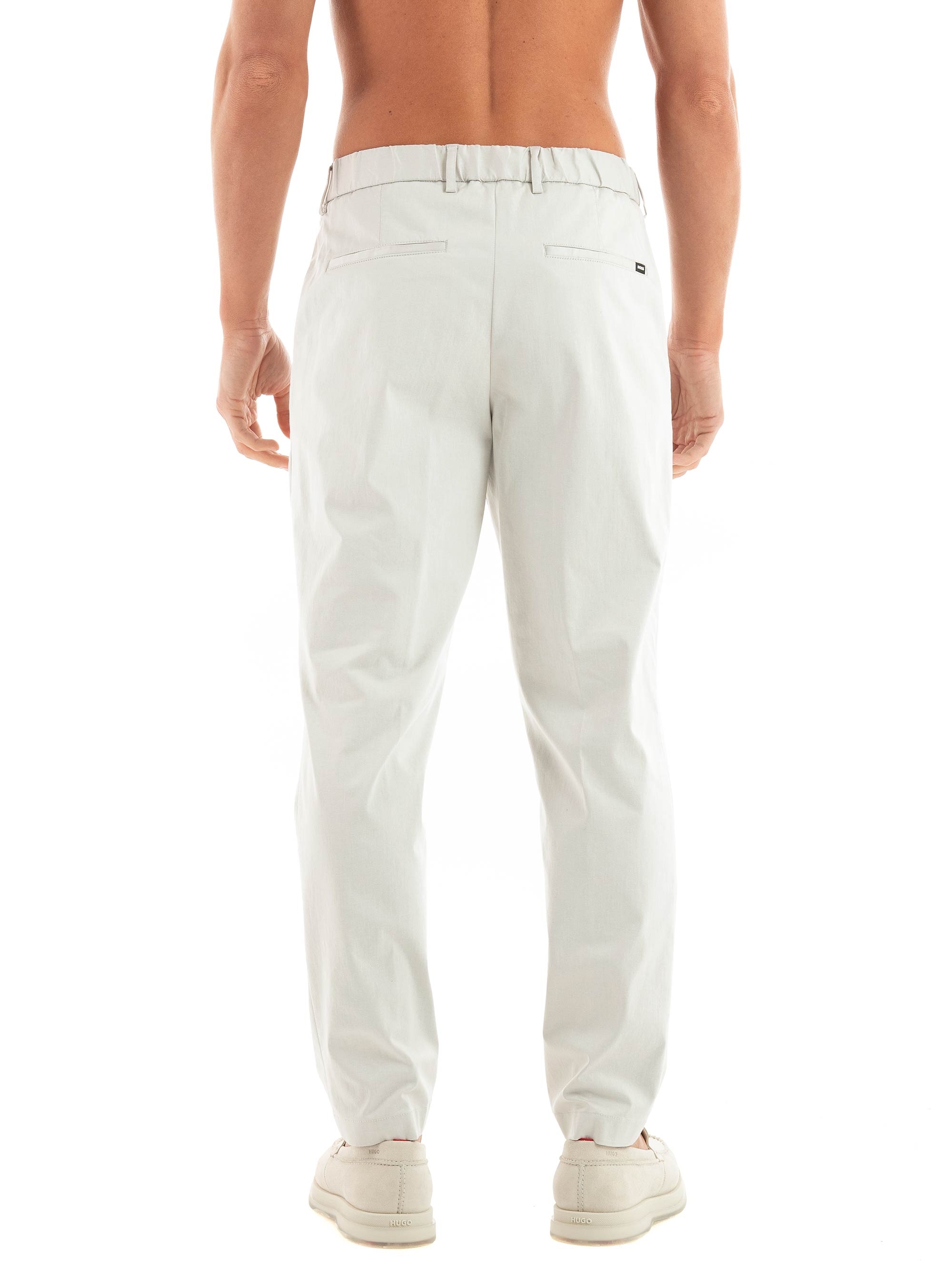BOSS Relaxed Fit Pants P-Perin-W-CW-242F - Light Beige