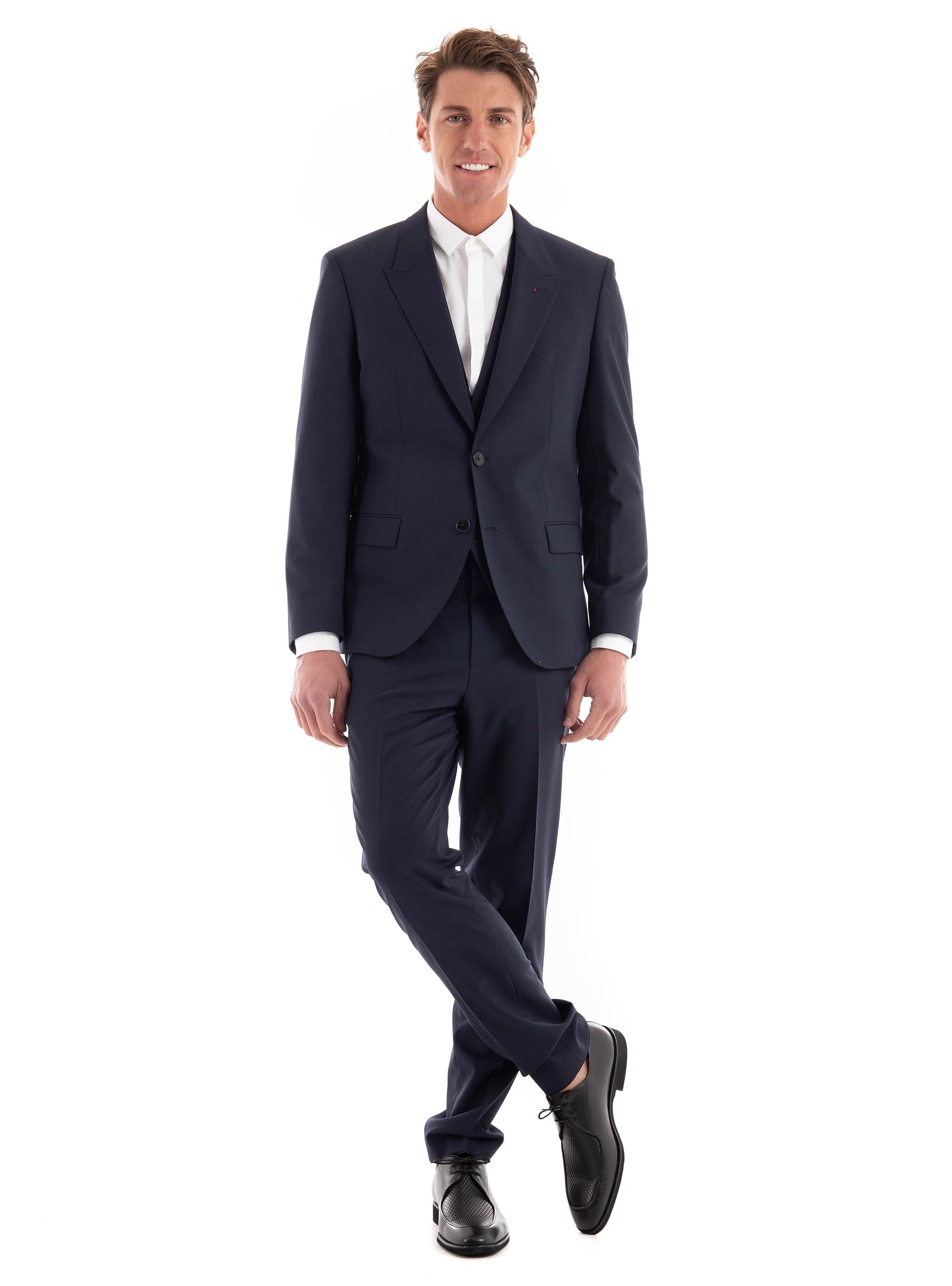 HUGO Slim Fit Suit Henry/Getlin242V2X - Dark Blue