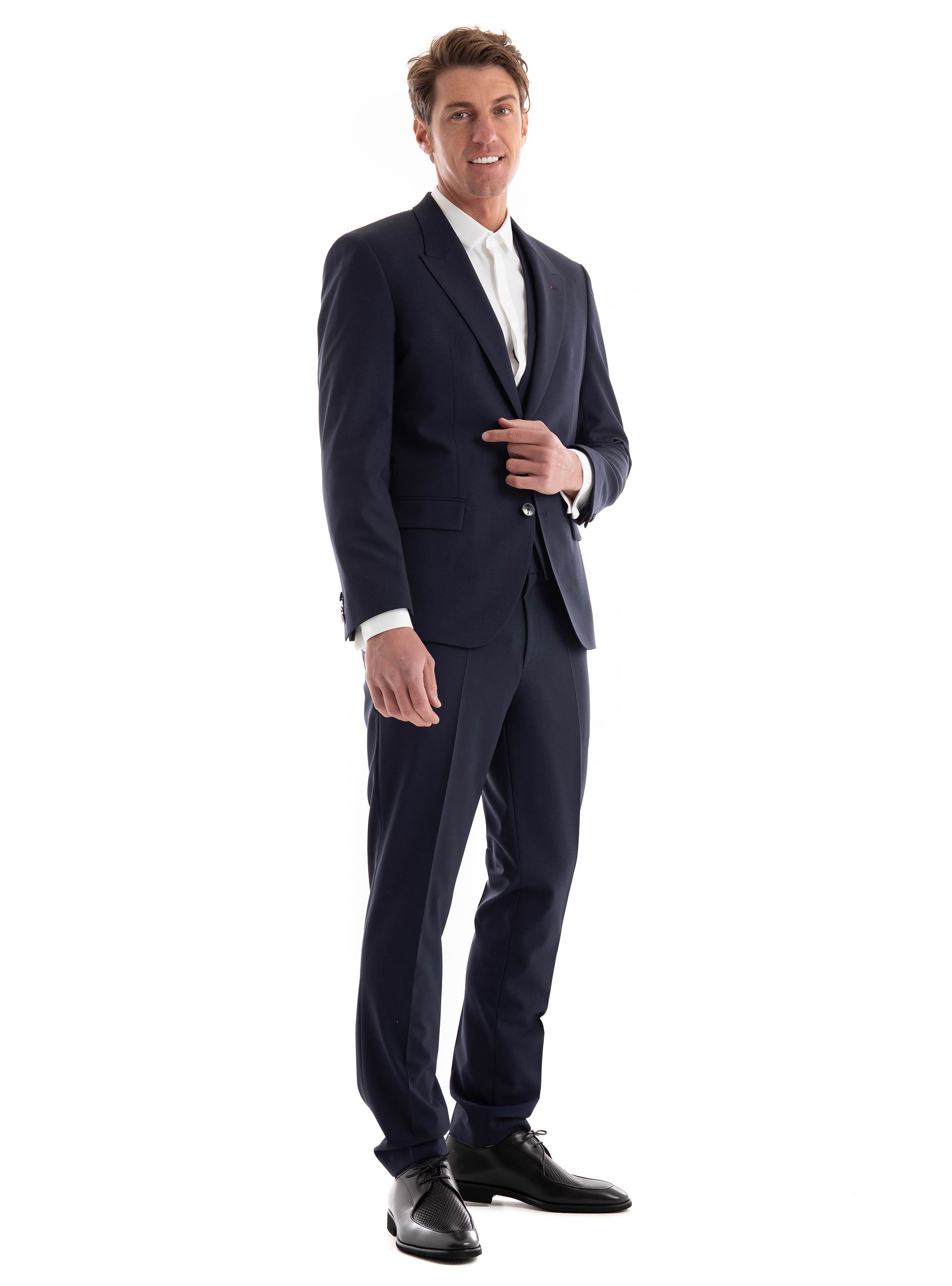 HUGO Slim Fit Suit Henry/Getlin242V2X - Dark Blue