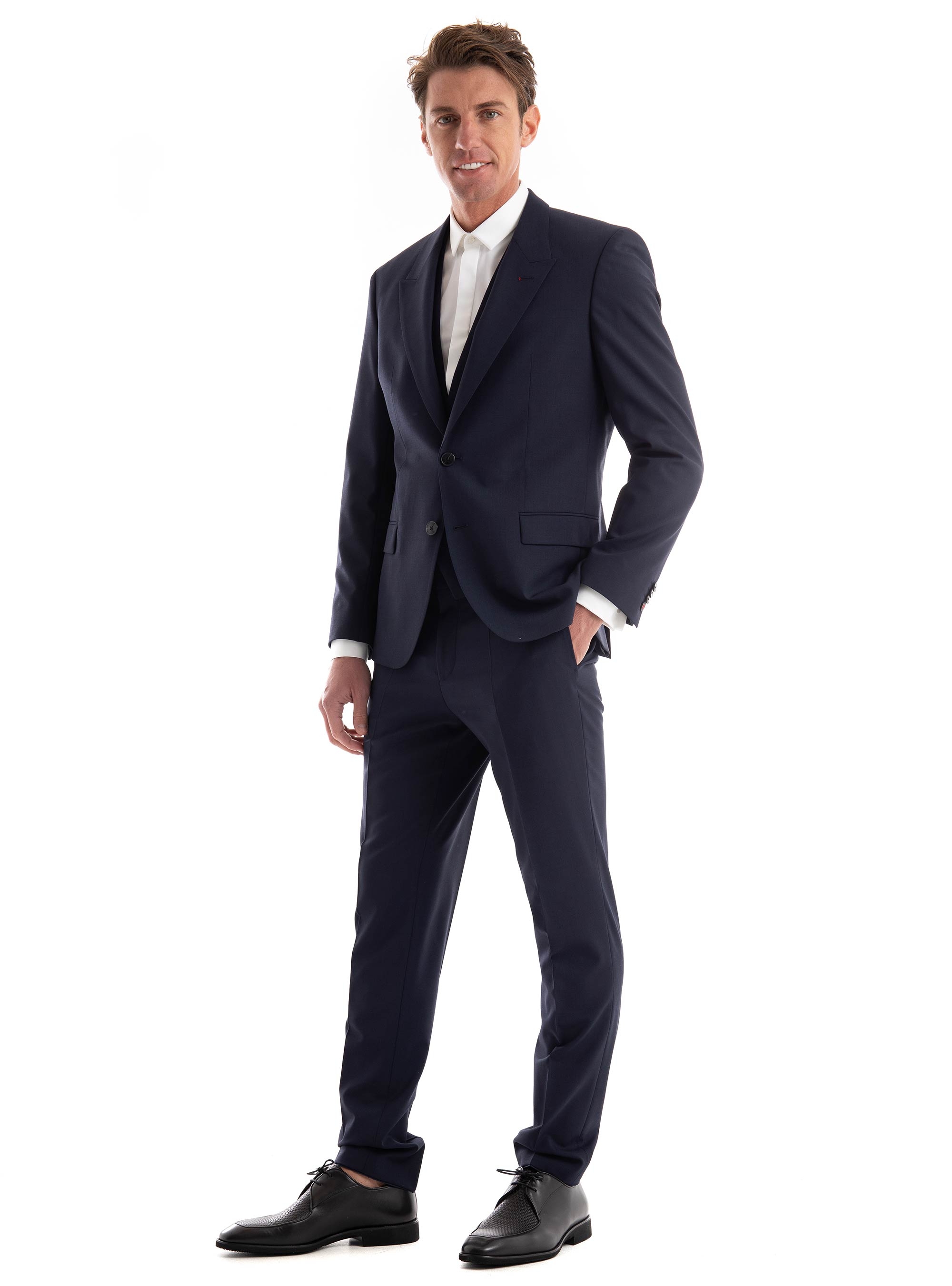 HUGO Slim Fit Suit Henry/Getlin242V2X - Dark Blue