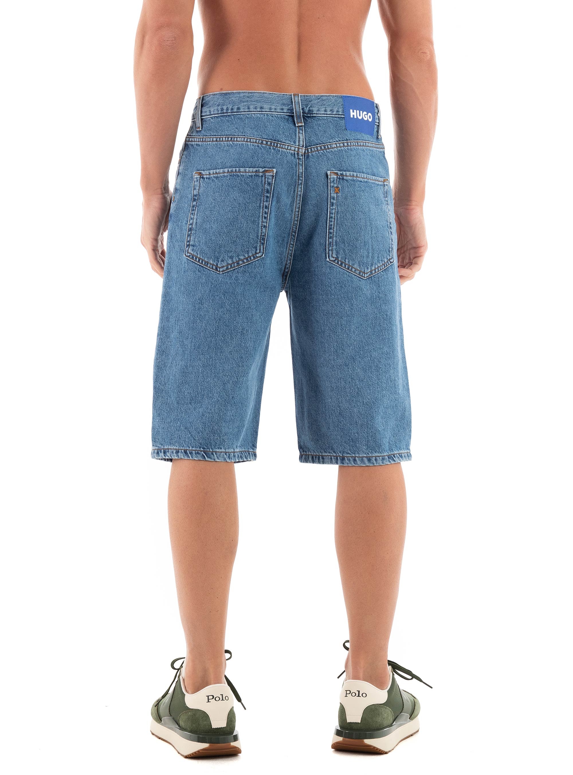 HUGO Denim Shorts Skate - Medium Aged Denim