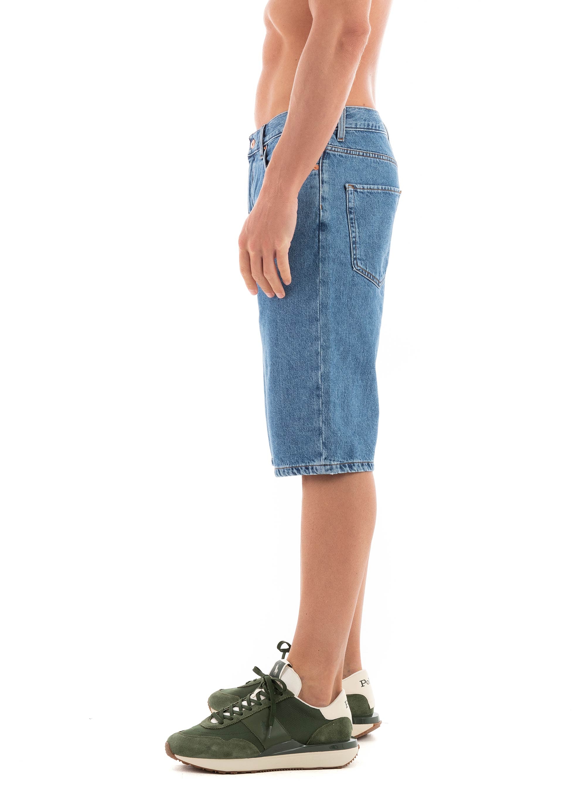 HUGO Denim Shorts Skate - Medium Aged Denim