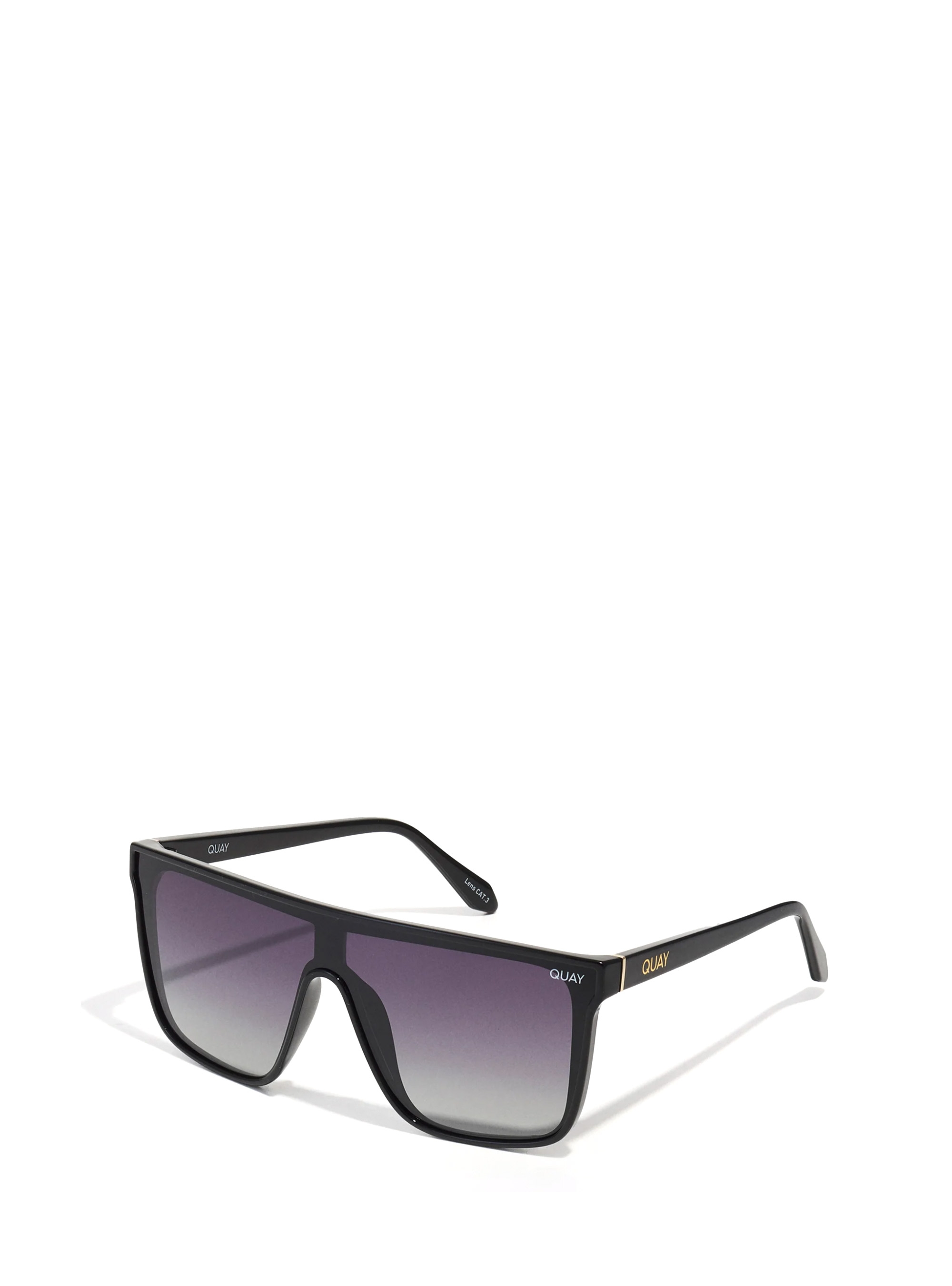 Quay Australia Nightfall Oversized Sunglasses - Black