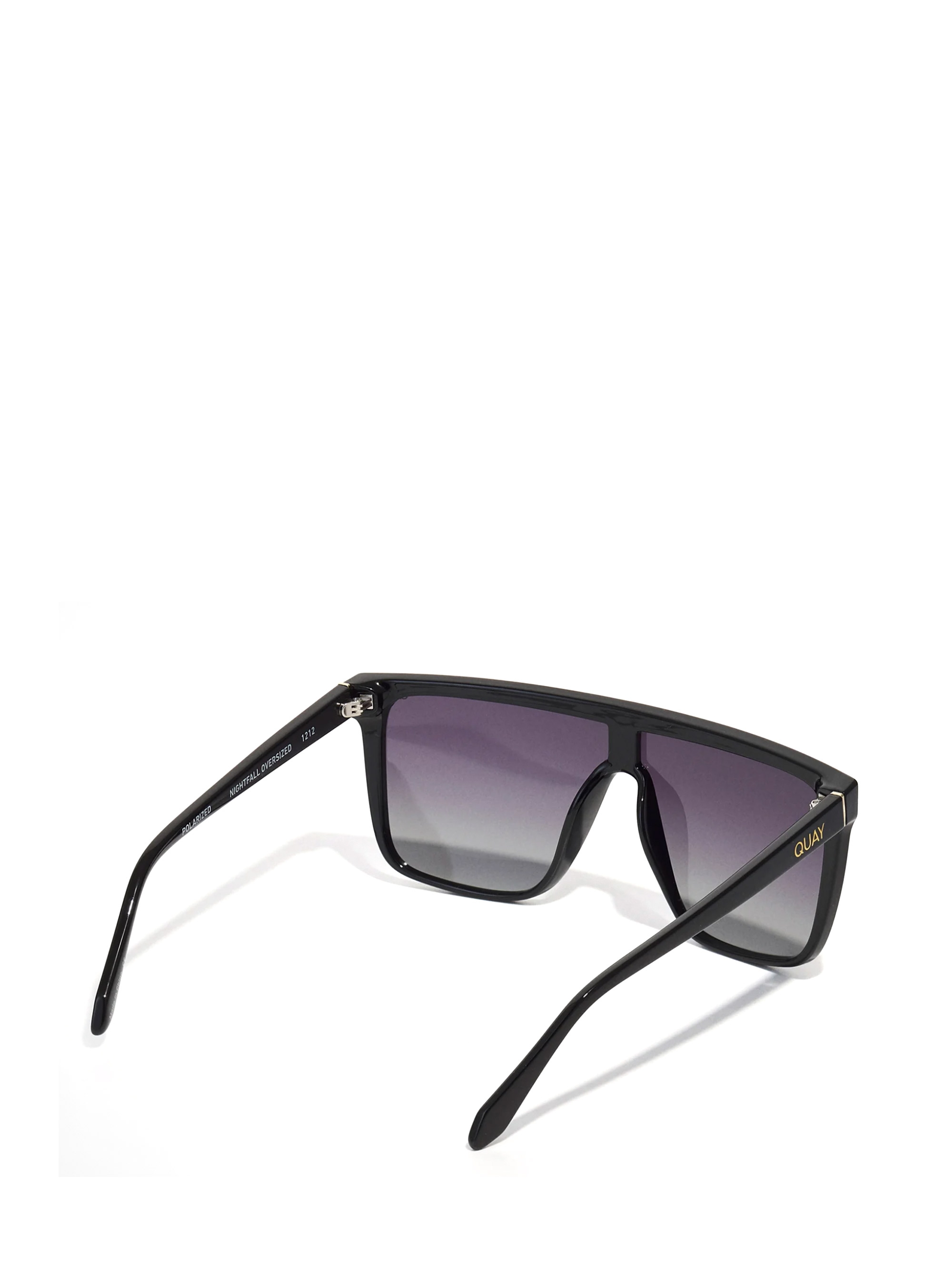 Quay Australia Nightfall Oversized Sunglasses - Black