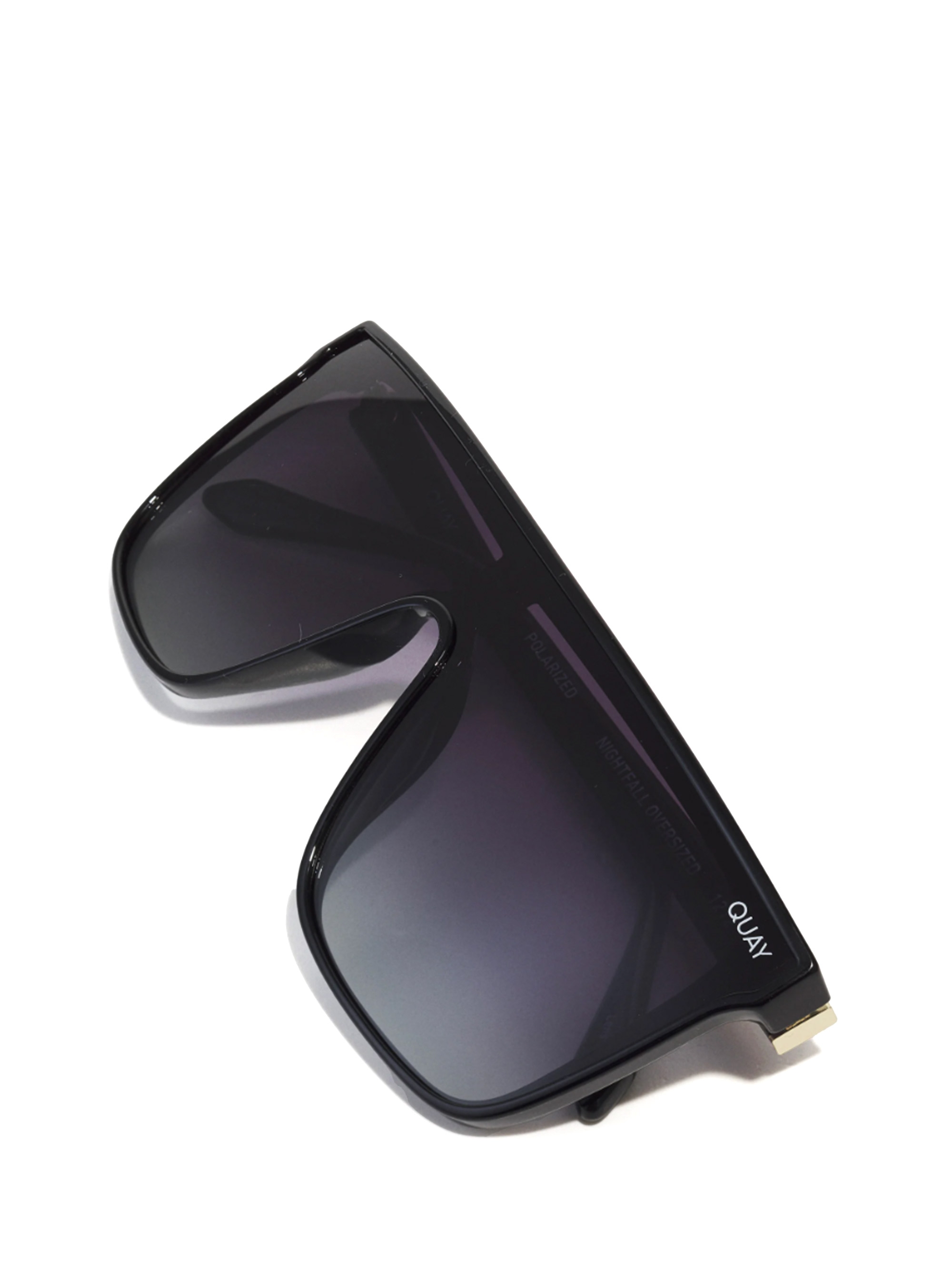 Quay Australia Nightfall Oversized Sunglasses - Black