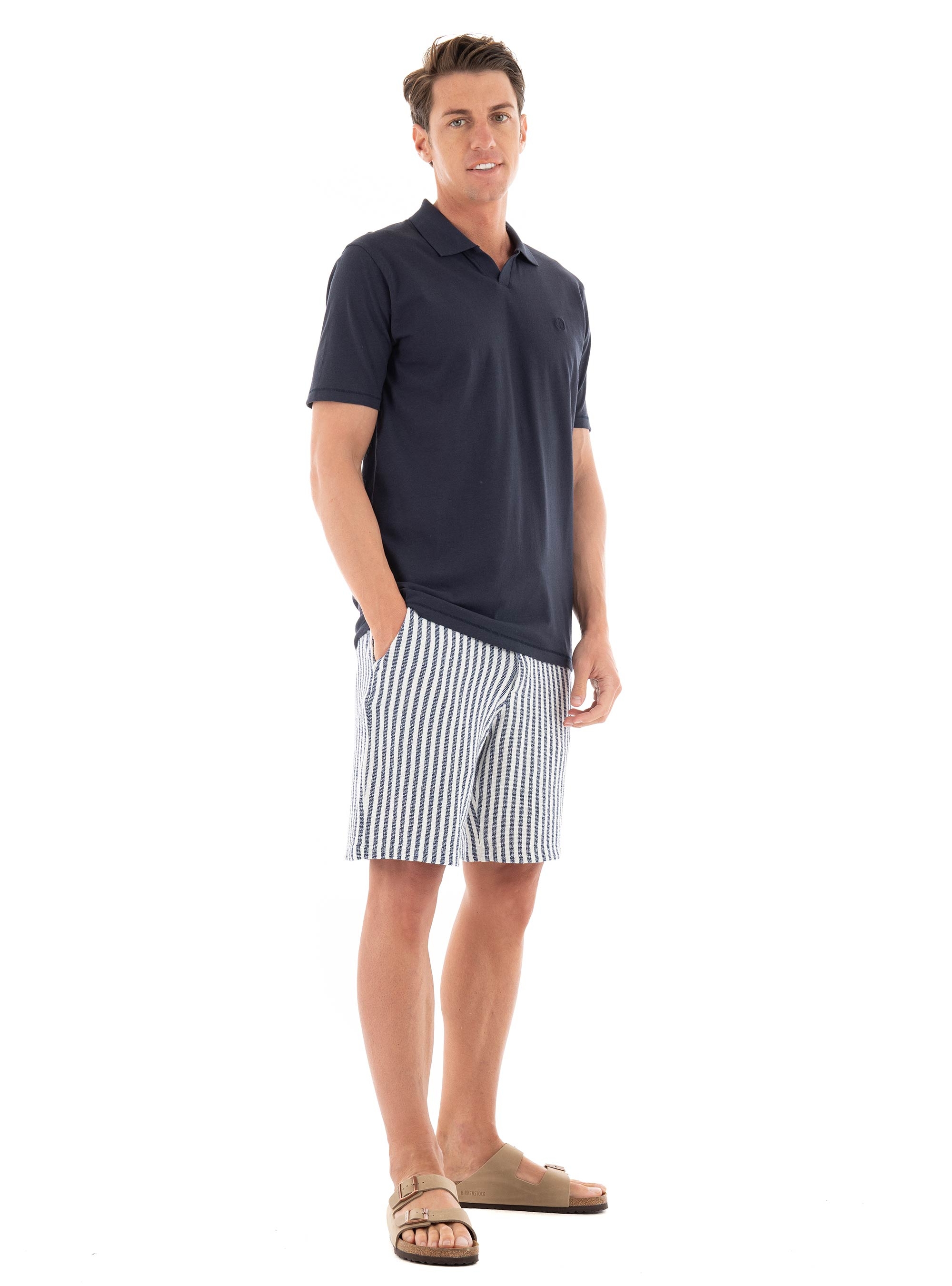 Dstrezzed Brooks Polo Shirt - Navy