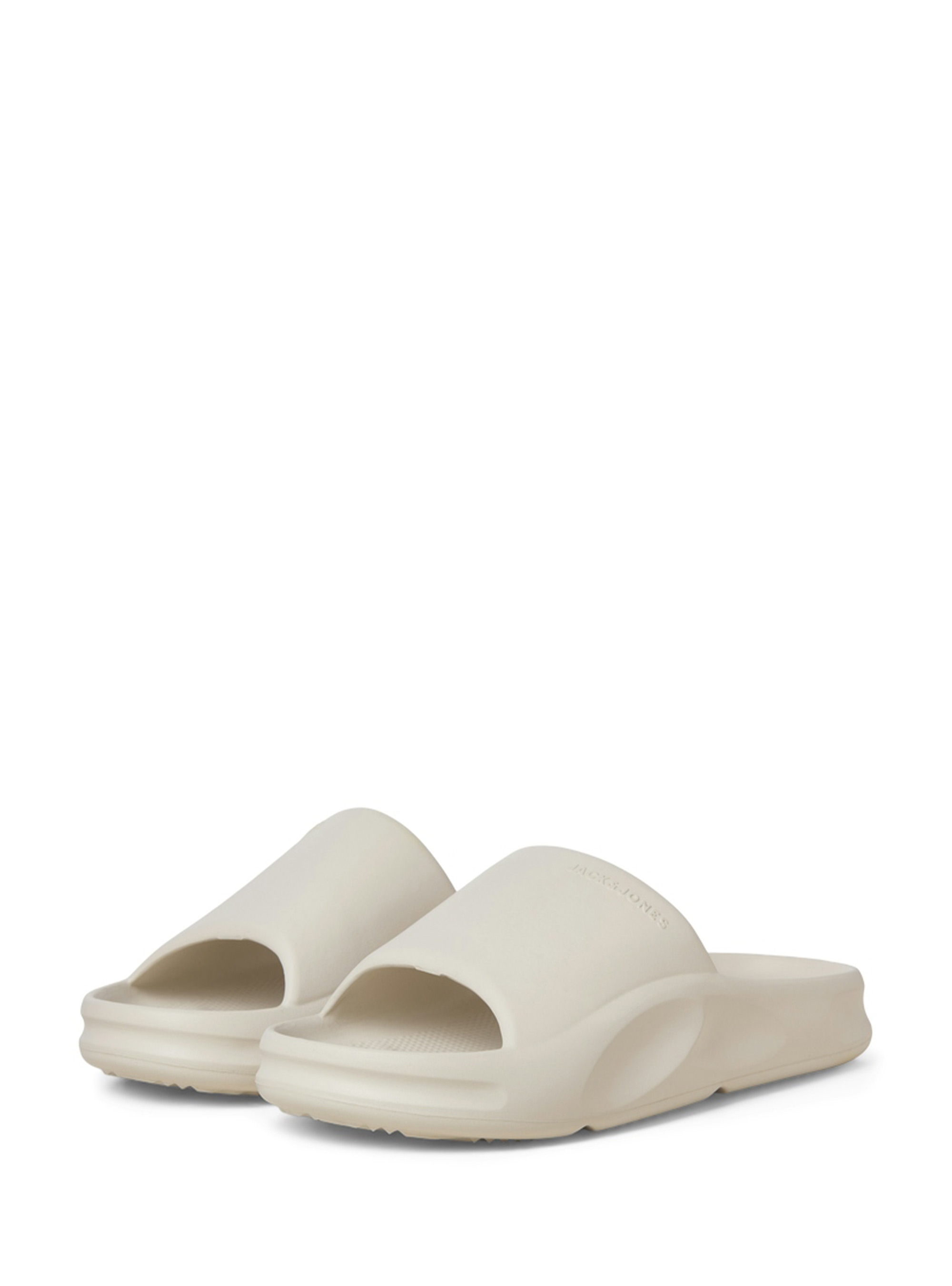 Jack & Jones Status Moulded Slide - Light Beige