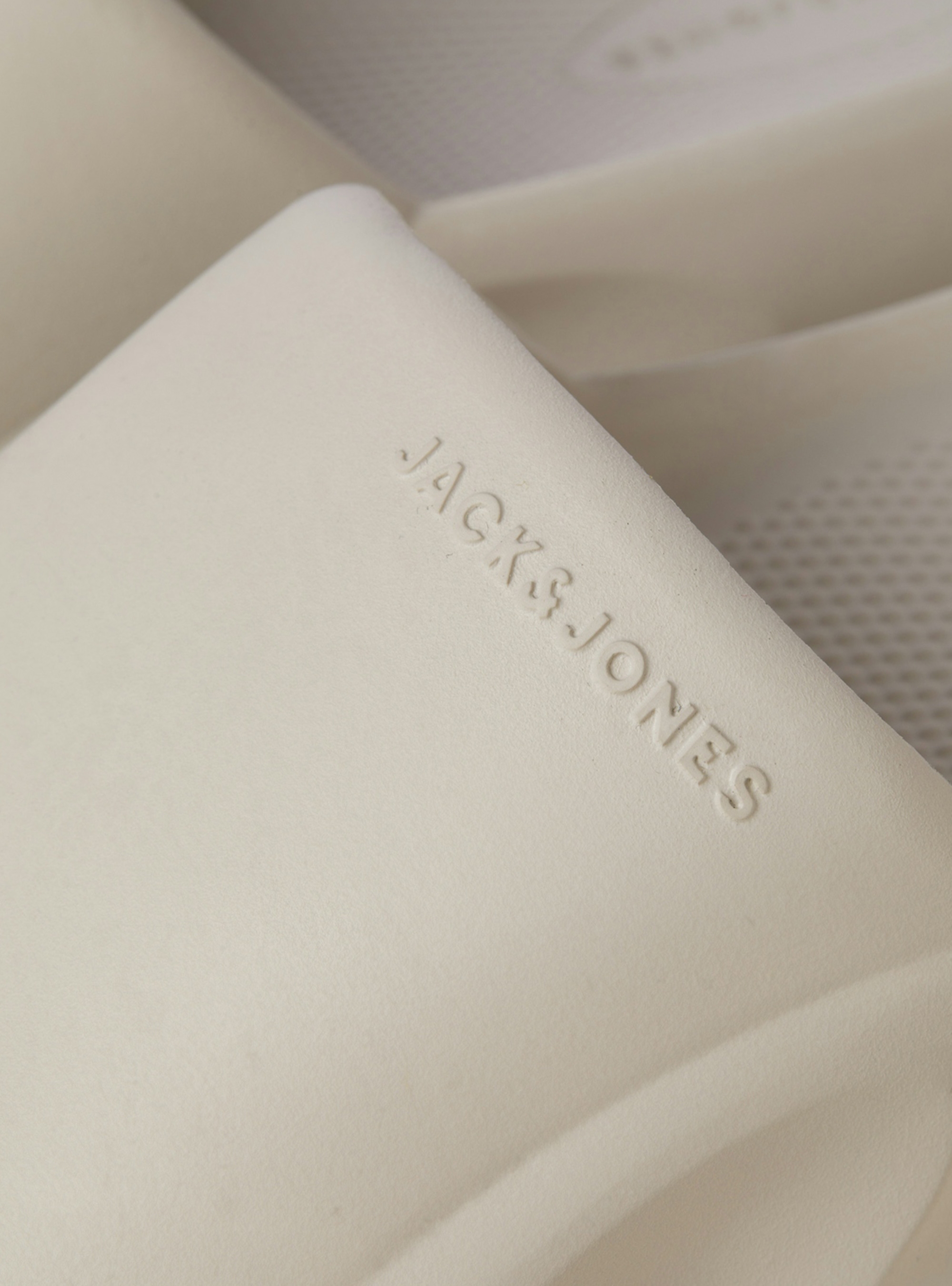 Jack & Jones Status Moulded Slide - Light Beige