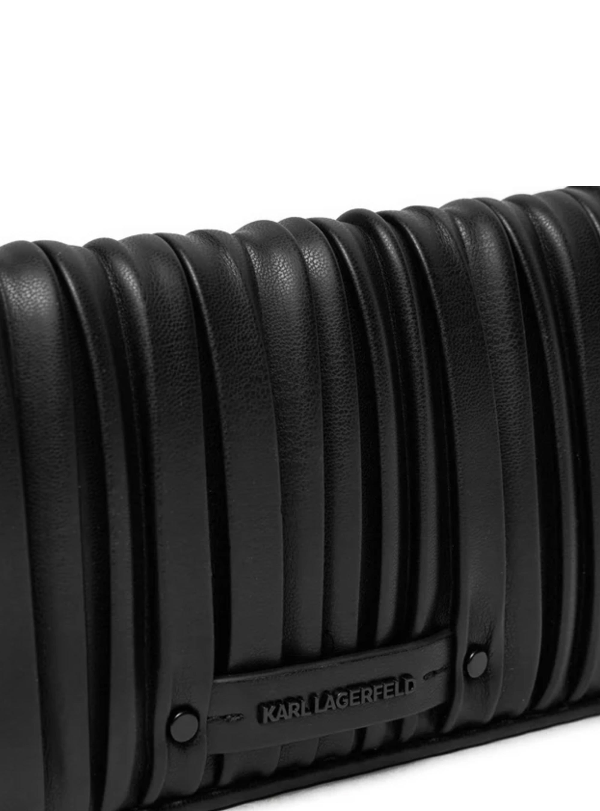 Karl Lagerfeld K/Kushion Crossbody Wallet - Black